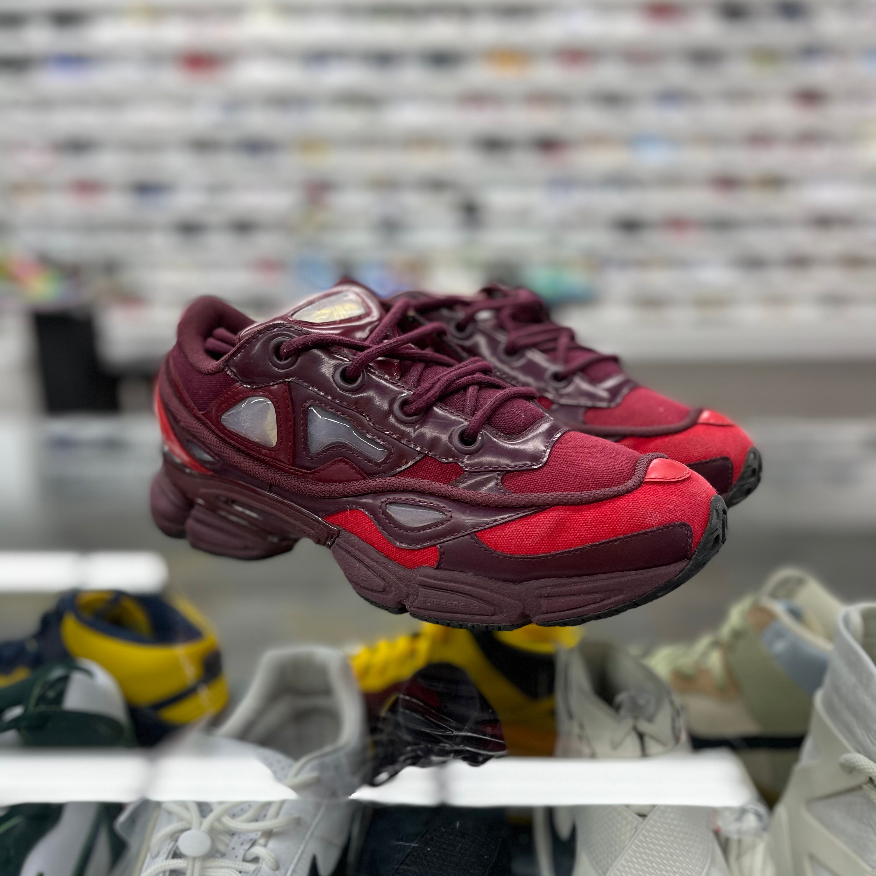 Adidas Raf Simons Ozweego “Burgundy Red”