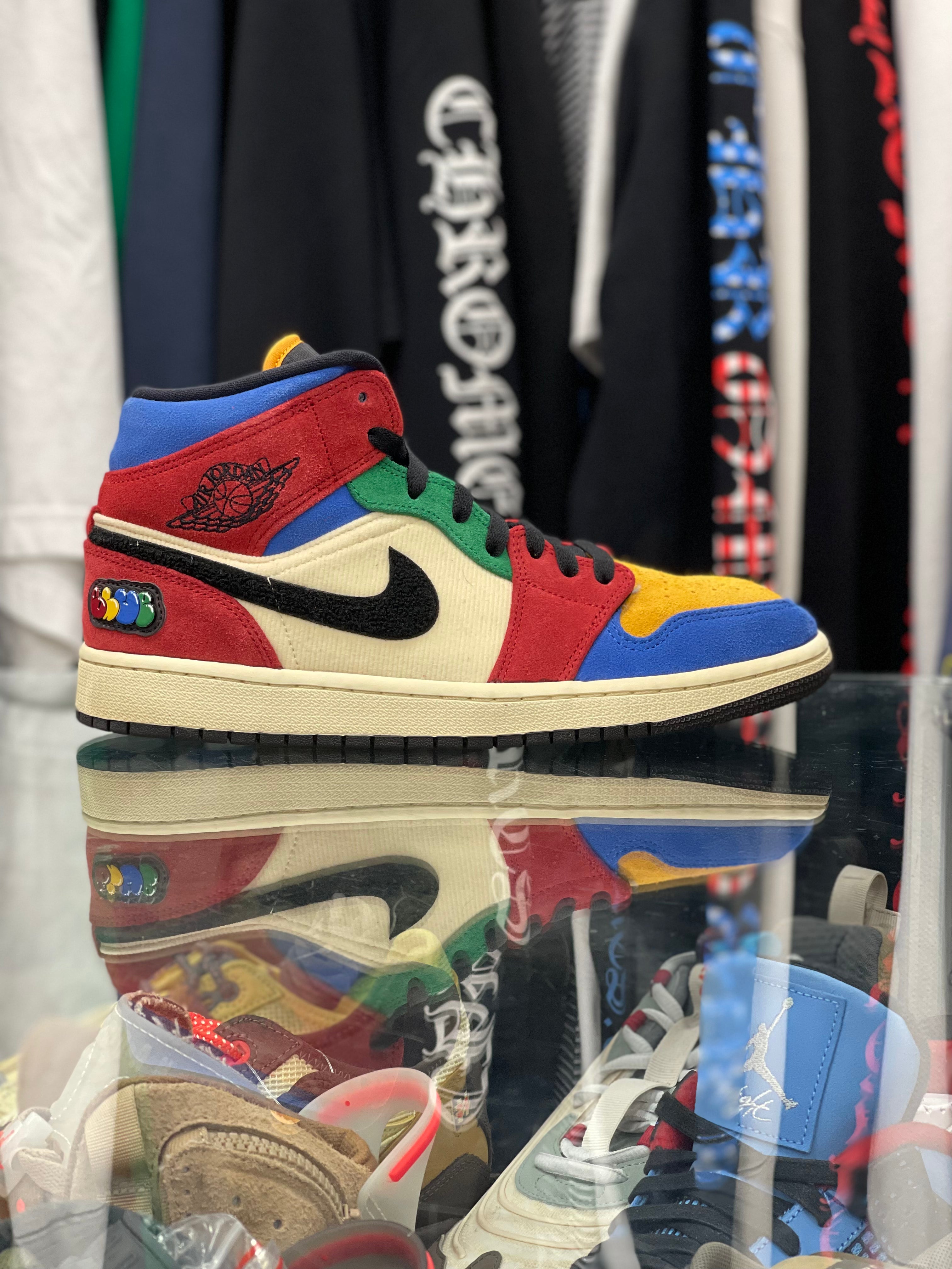 Air Jordan 1 Retro Mid “Fearless Blue the Great”