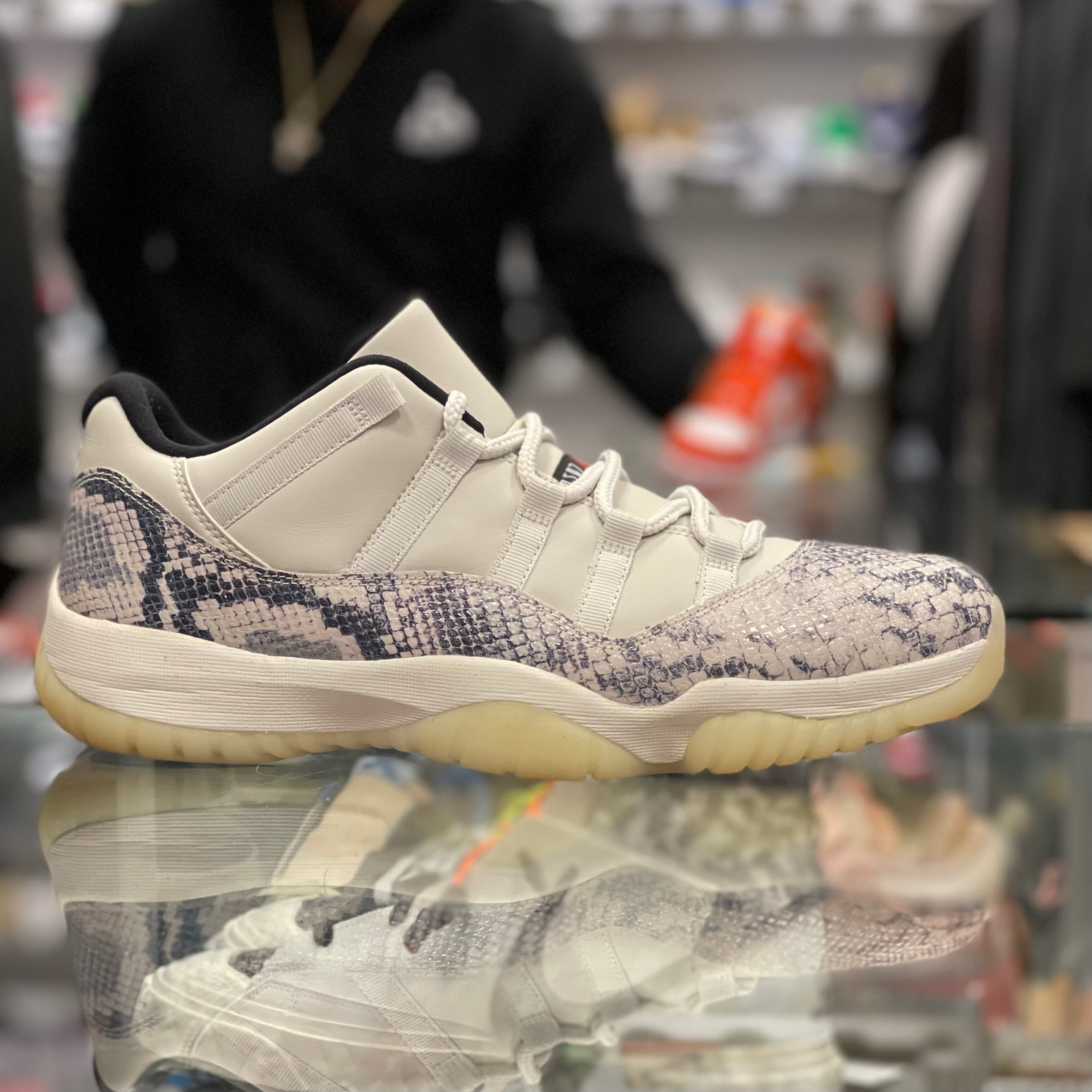 Air Jordan 11 Retro Low “Snake Light Bone”