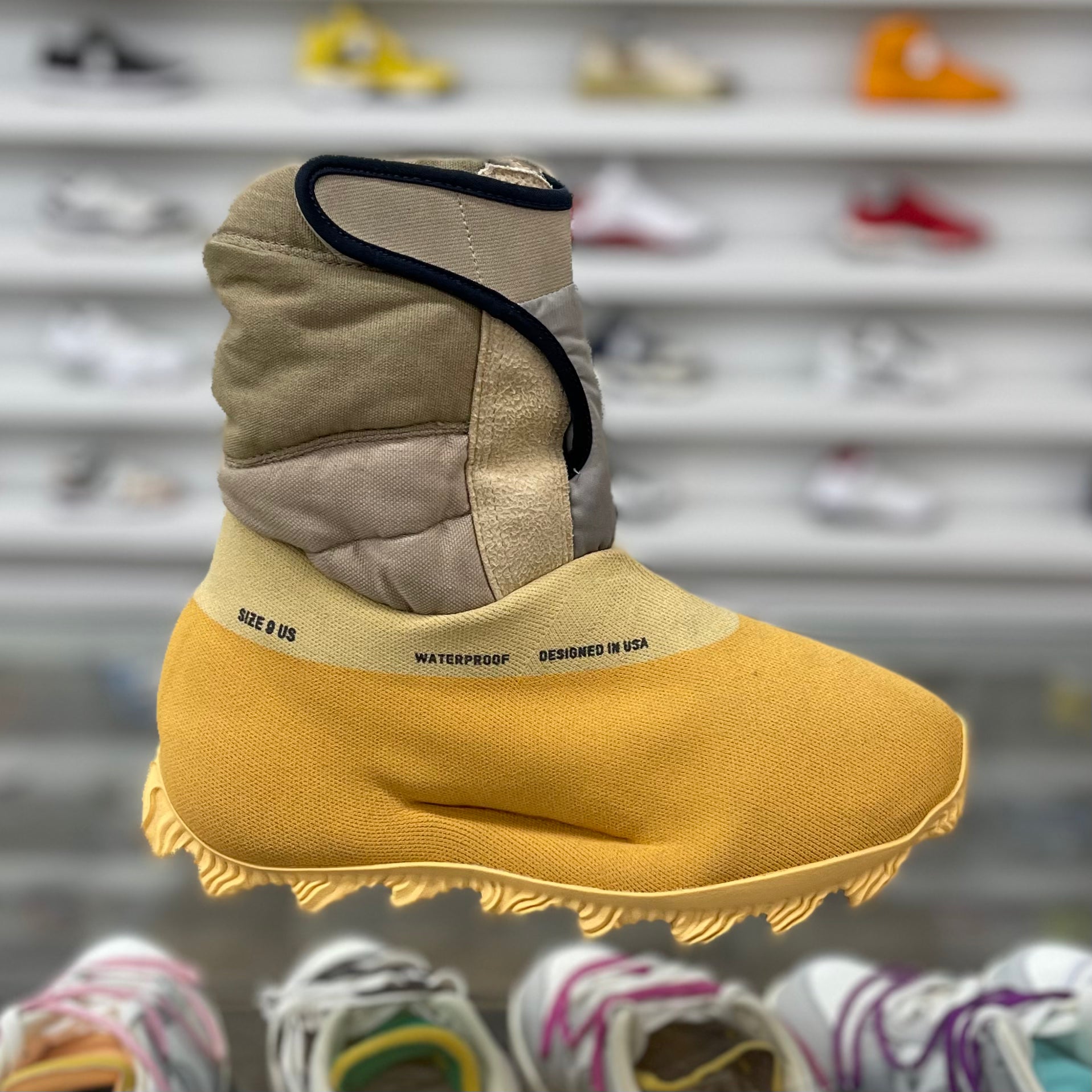 Adidas Yeezy Knit RNNR Boot "Sulfur"