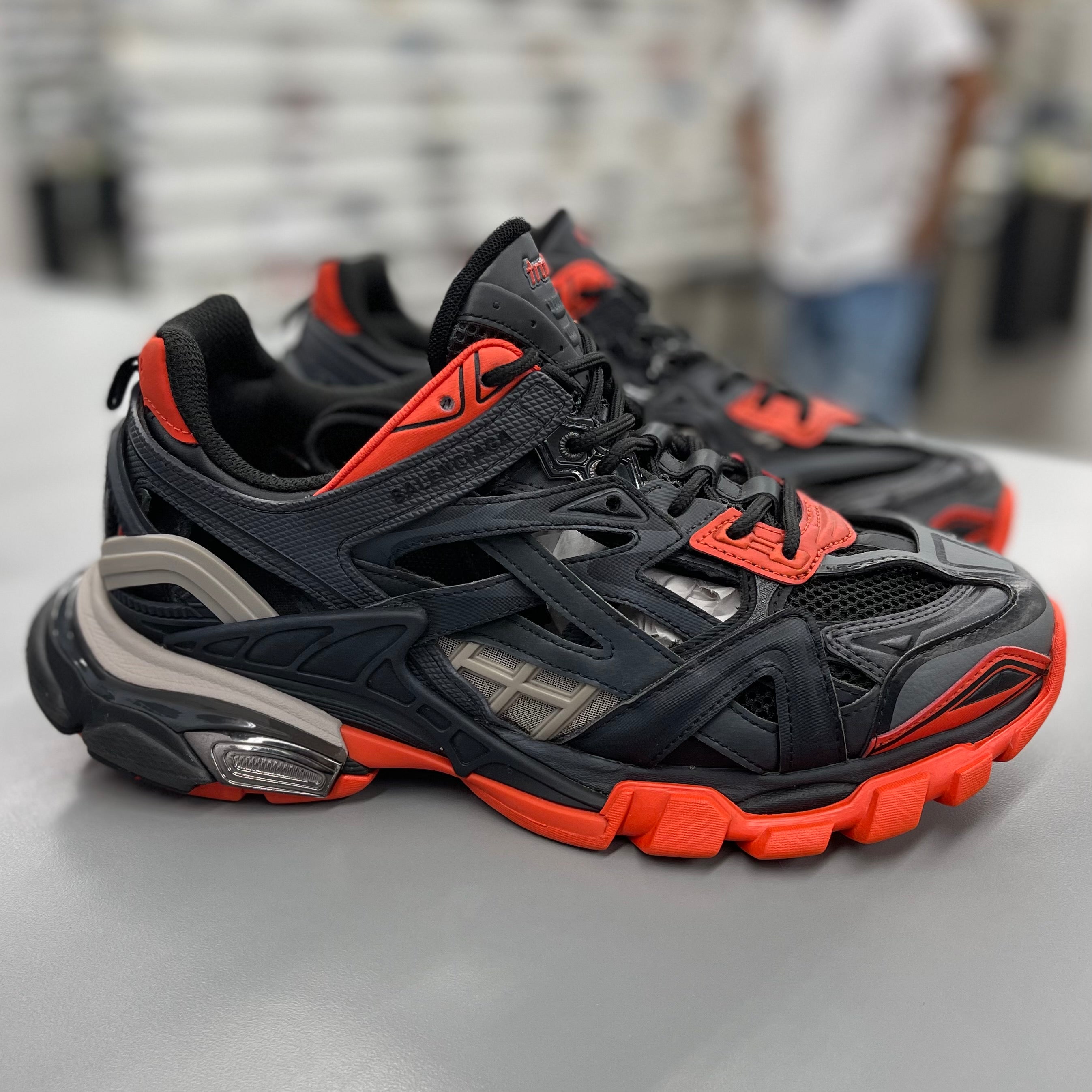 Balenciaga Track Runner “Orange Black”