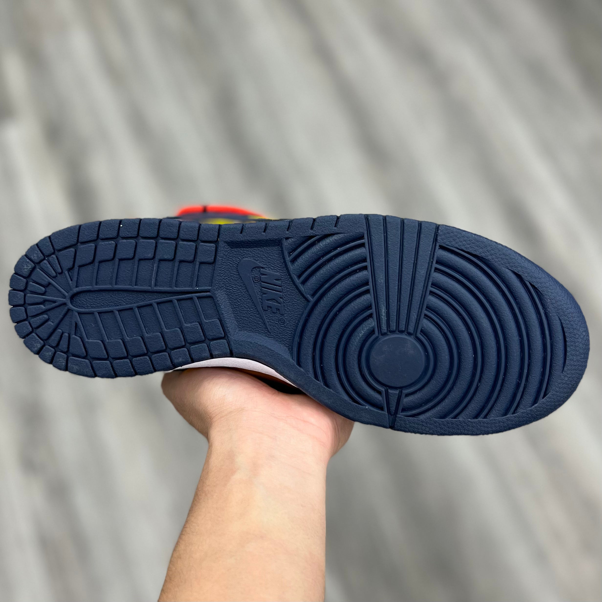 Nike Dunk Low “Off-White University Gold Midnight Navy”