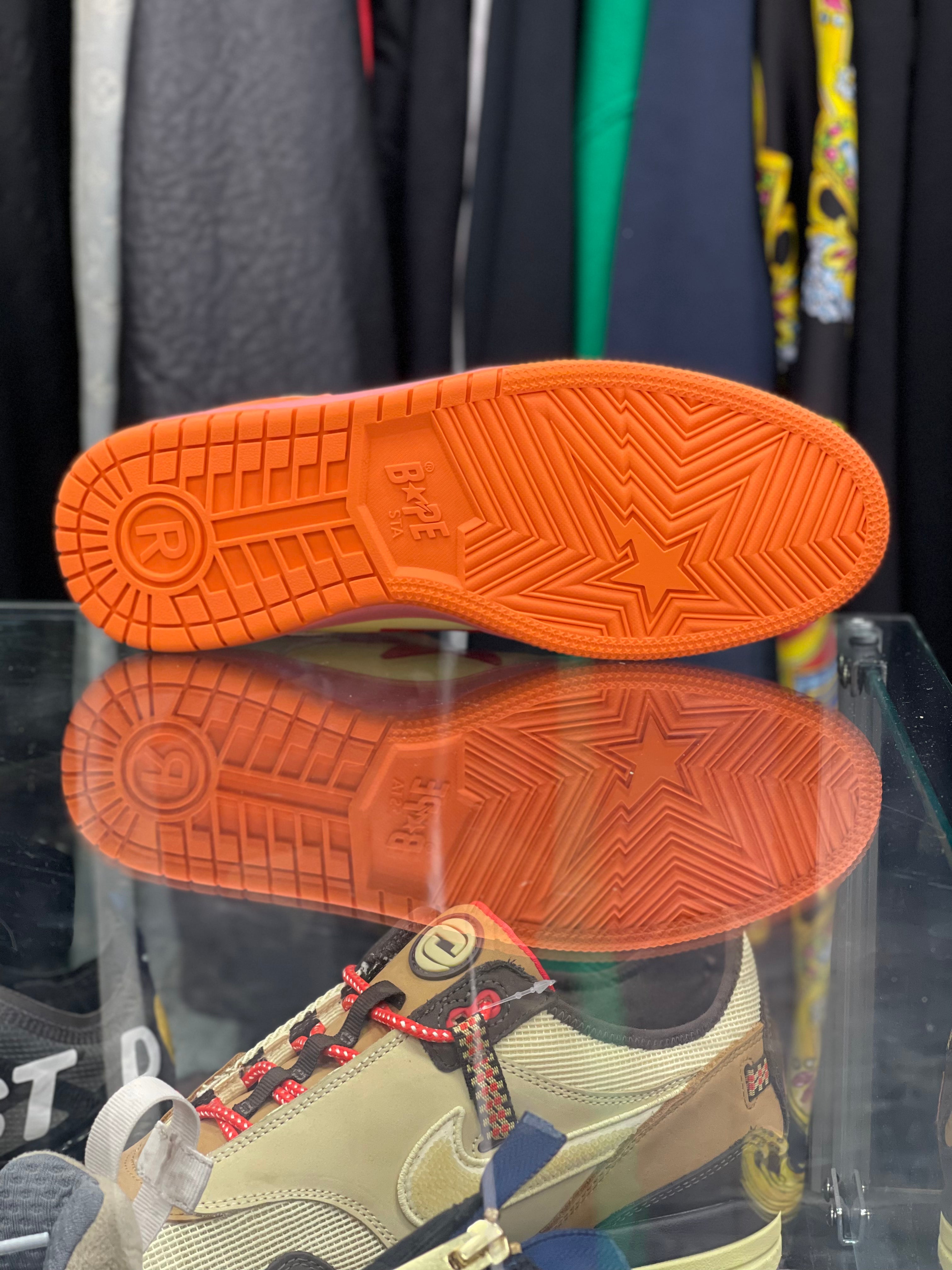 A Bathing Ape Bape SK8 Sta "Orange"
