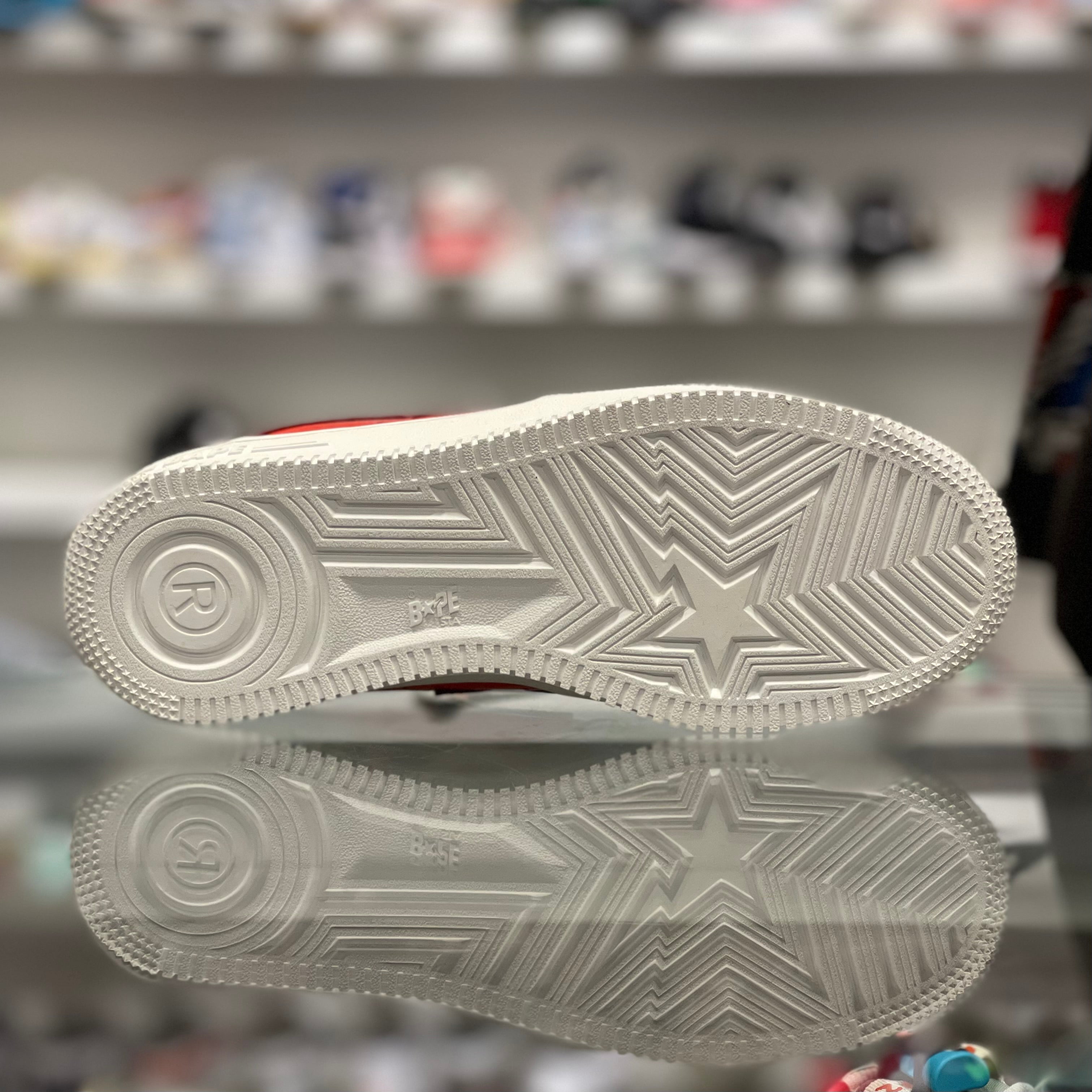 Bapesta Low “Color Camo Combo Red”