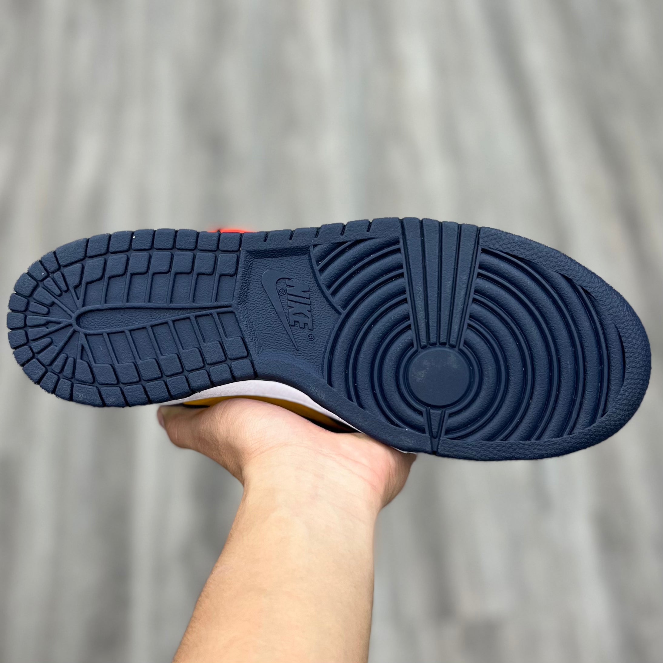 Nike Dunk Low “Off-White University Gold Midnight Navy”