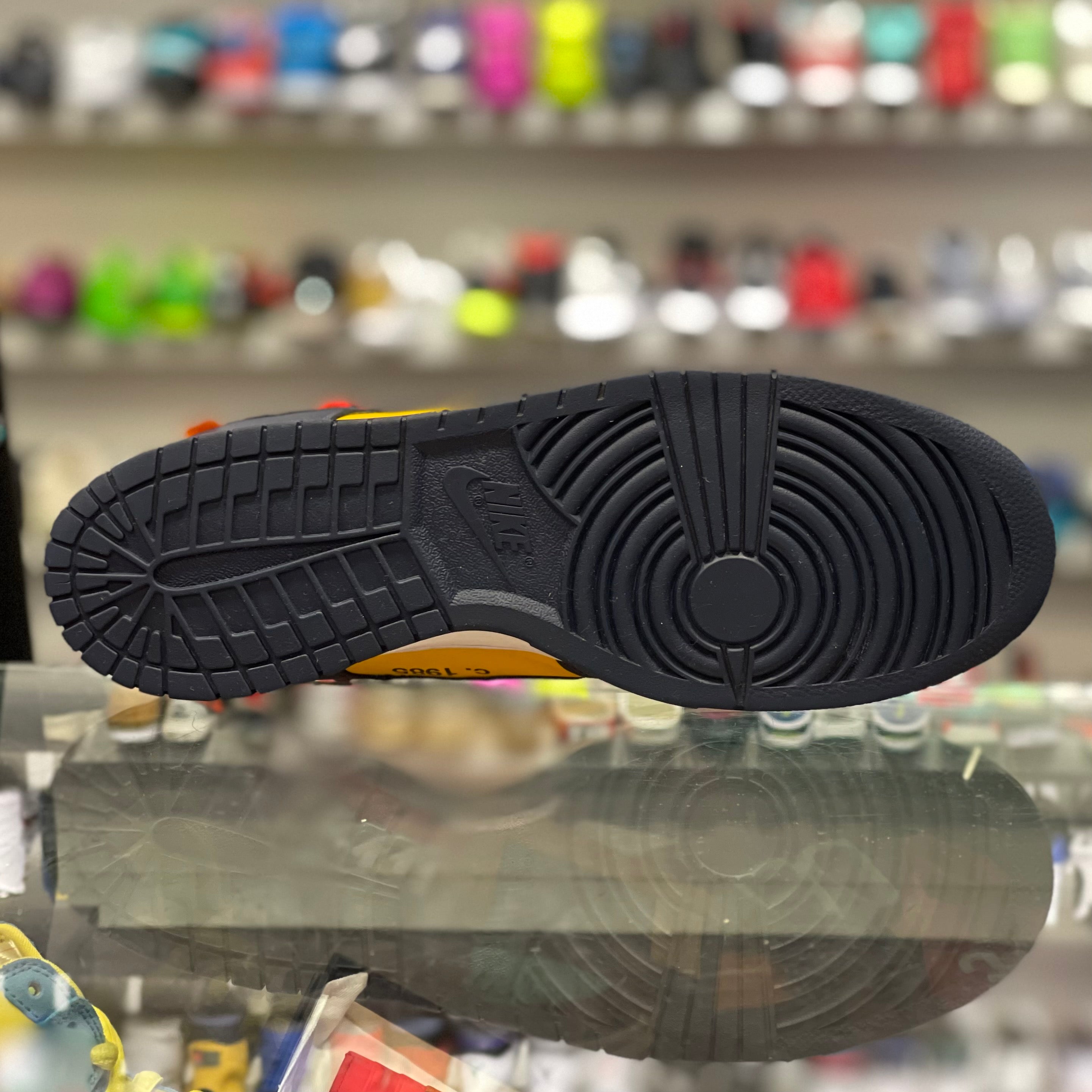 Nike Dunk Low “Off-White University Gold Midnight Navy”