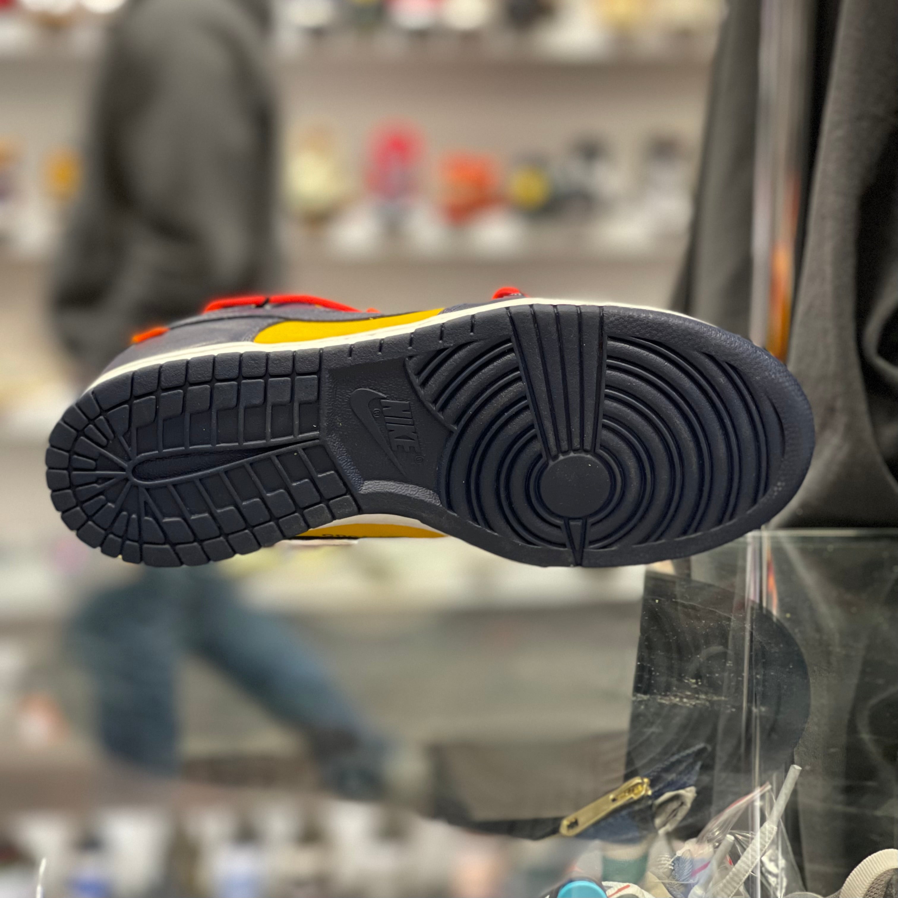 Nike Dunk Low “Off-White University Gold Midnight Navy”
