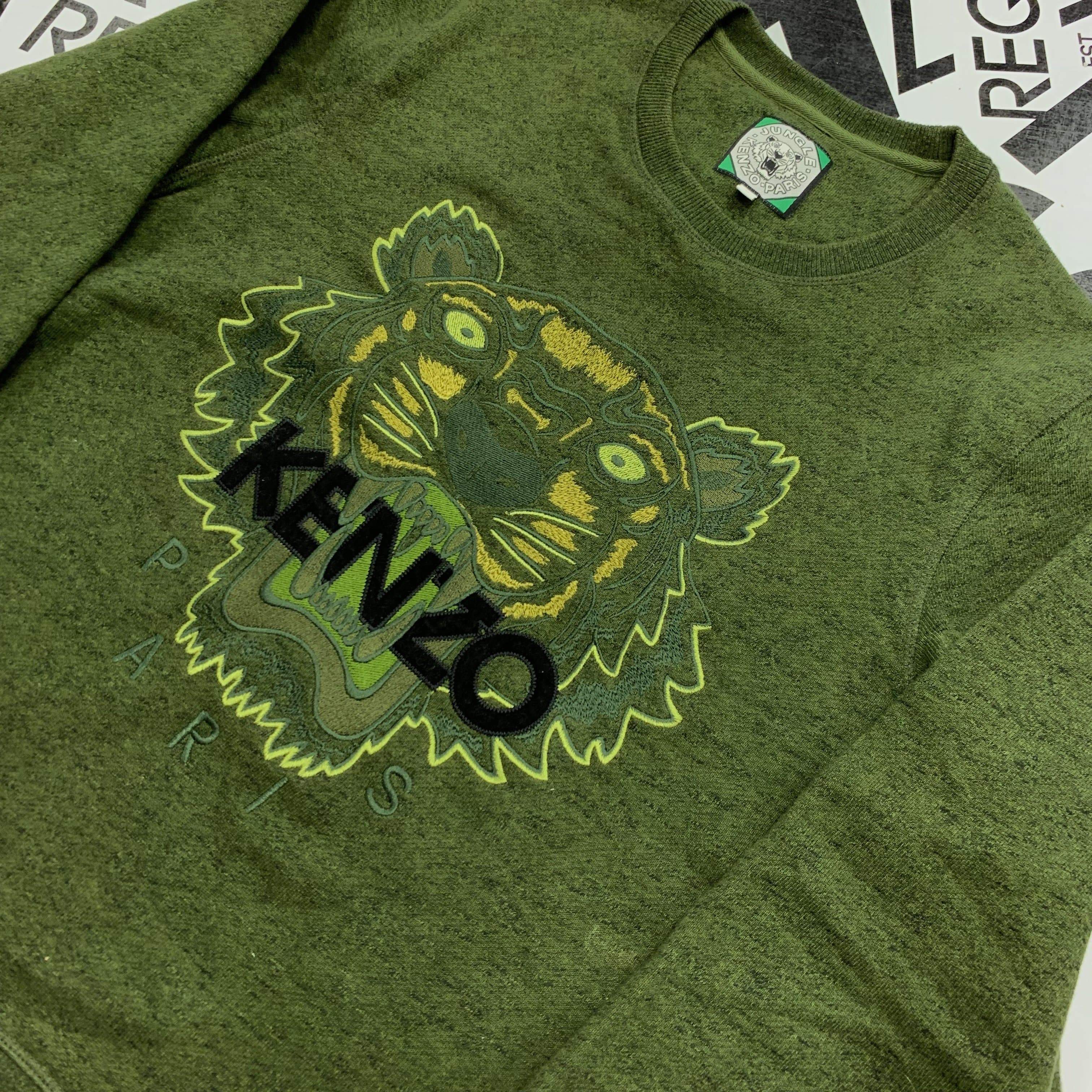Kenzo Olive Sweatshirt