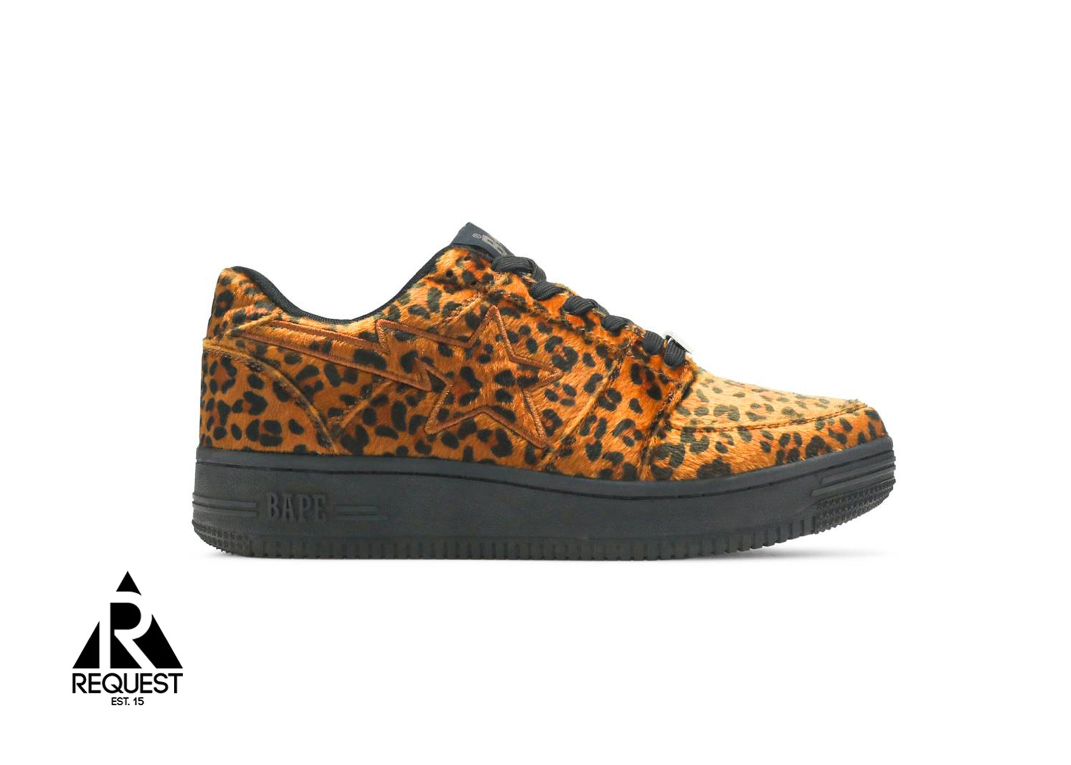 A Bathing Ape Bapesta "Leopard"
