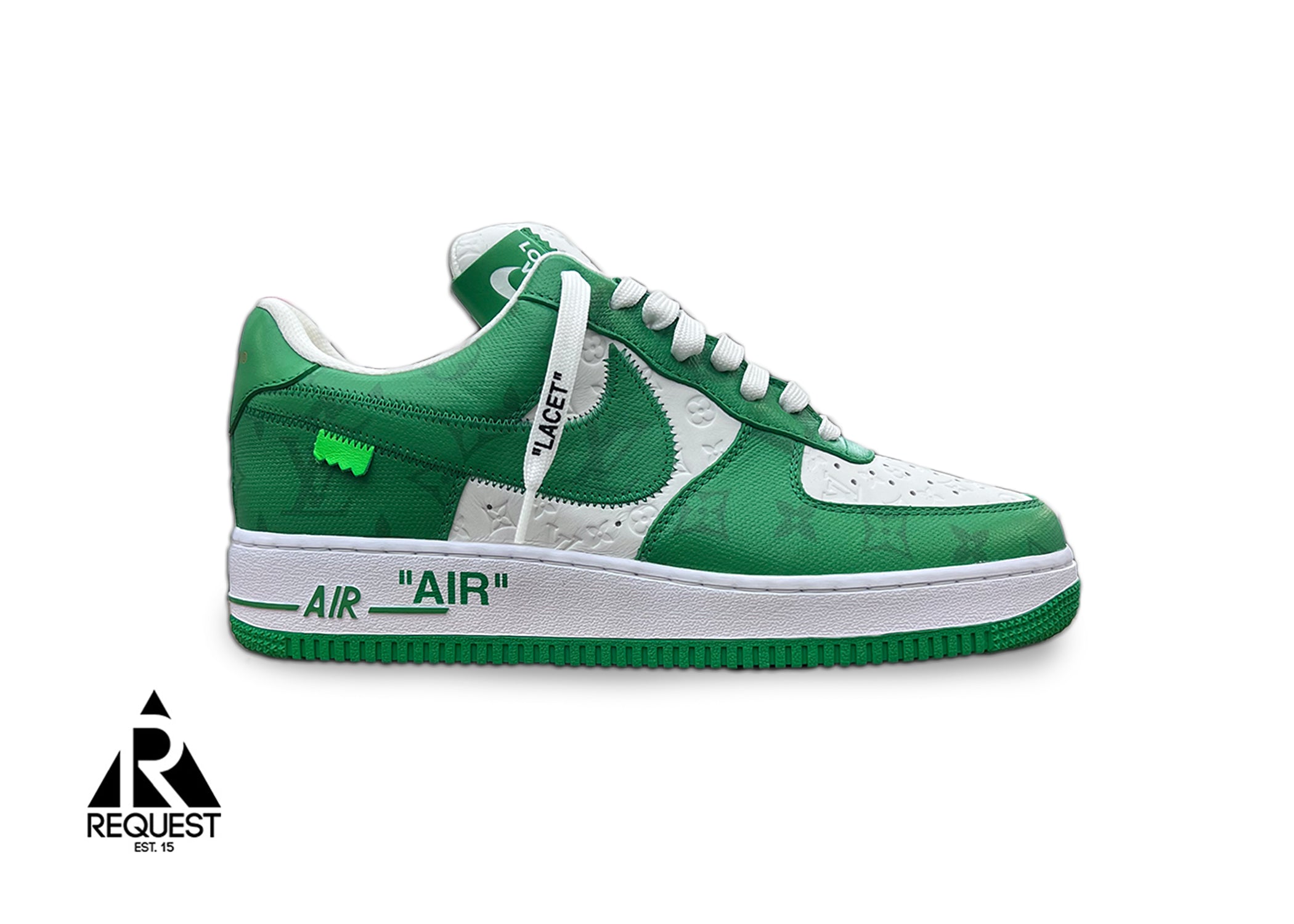 LOUIS VUITTON - Nike Air Force 1 Low White Green – Anrosa Store