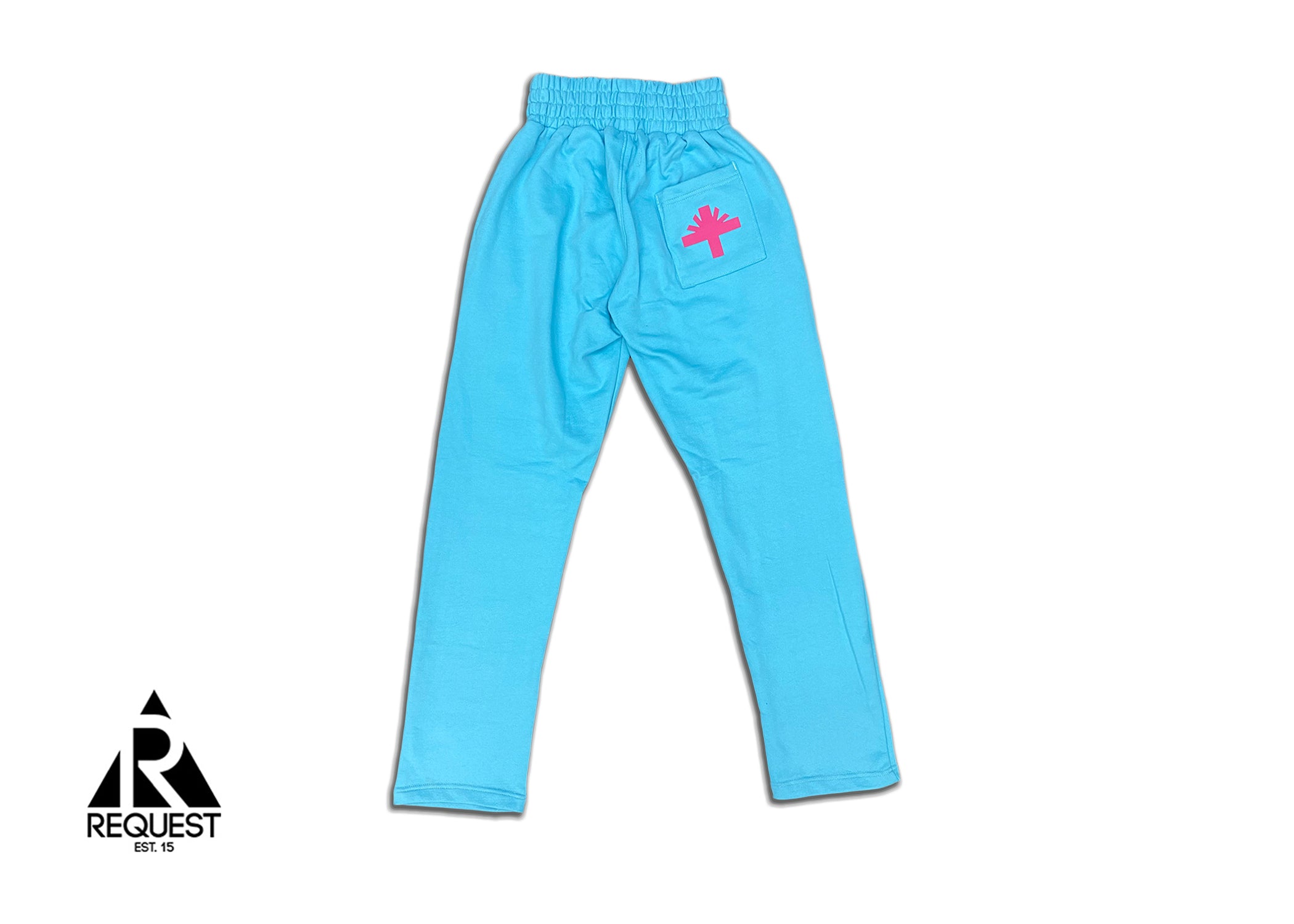 Vertabrae Sweatpants "Light Blue/Pink"