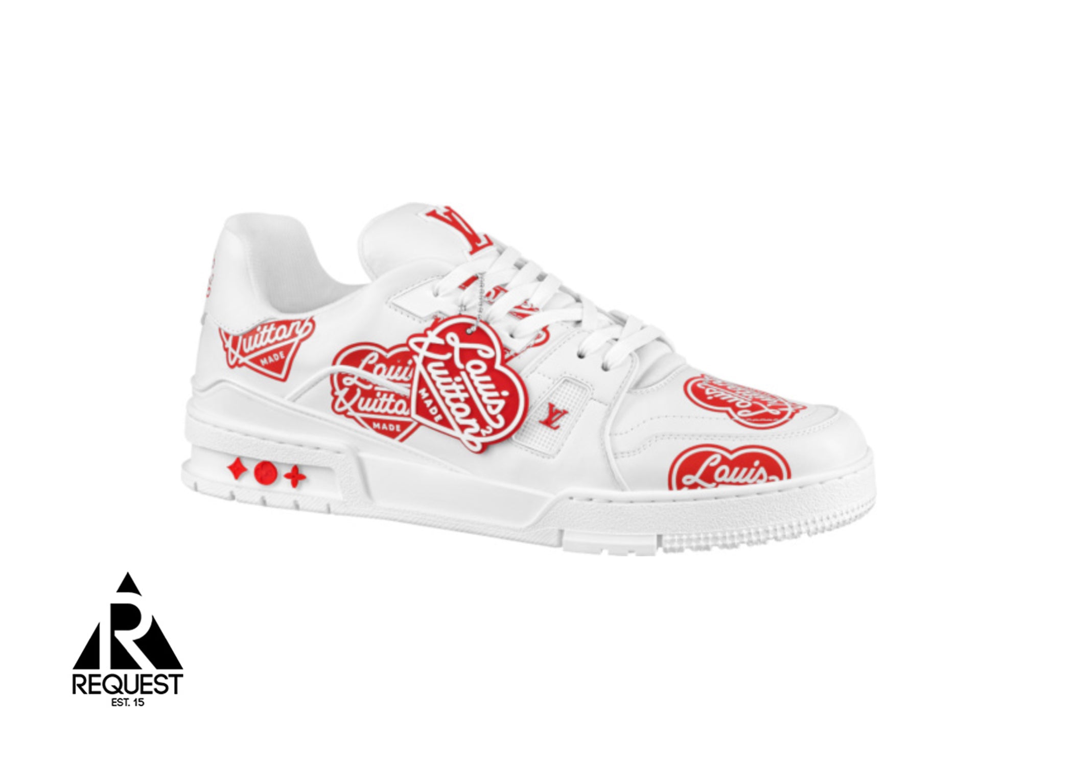 Louis Vuitton x Nigo Duck Trainer Sneakers - White Sneakers, Shoes