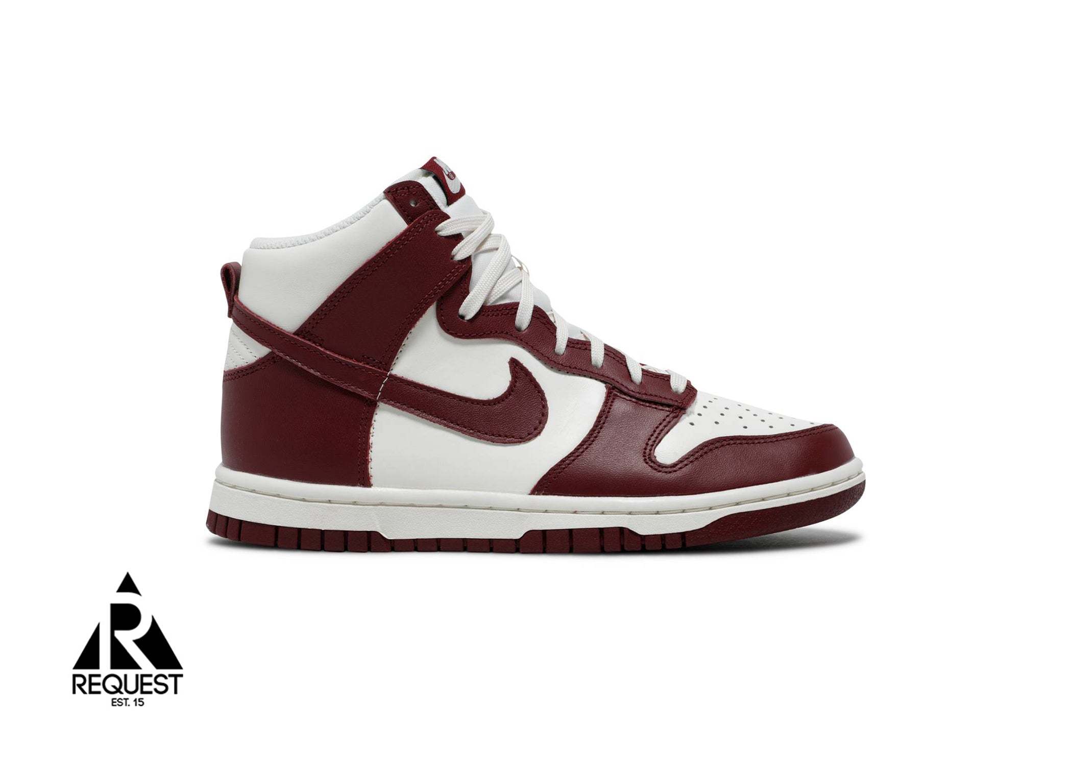 Nike Dunk High “Sail Team Red” (W)