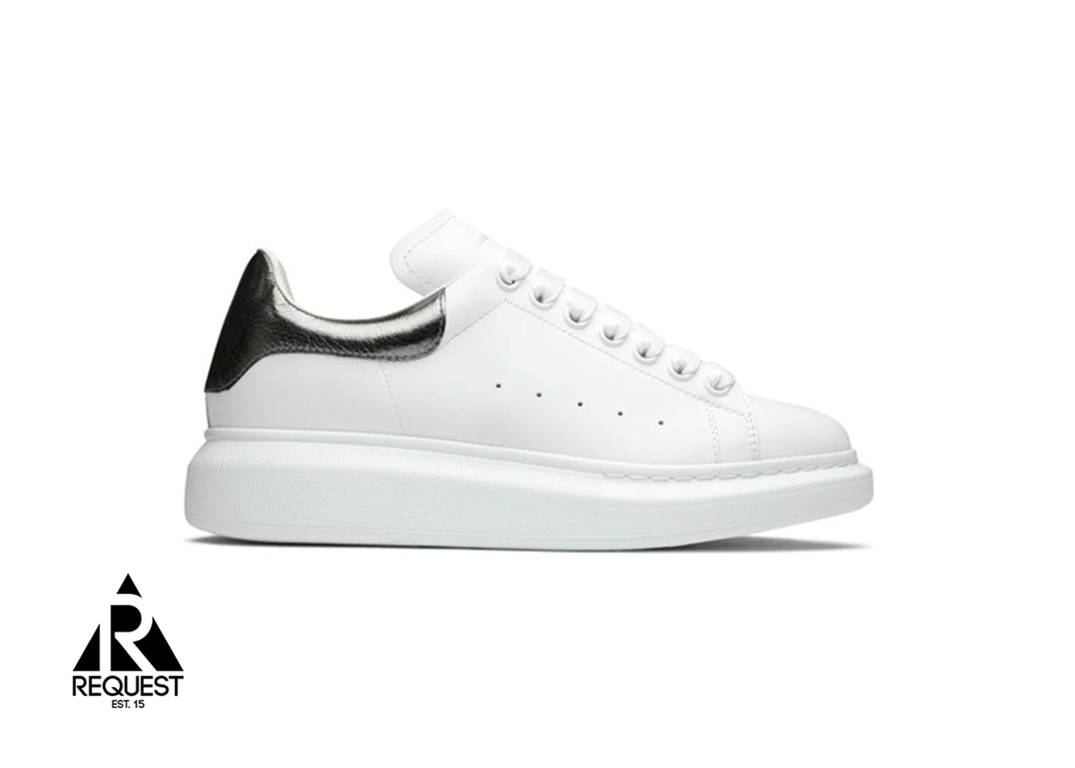 Alexander McQueen Oversized "White Metallic"