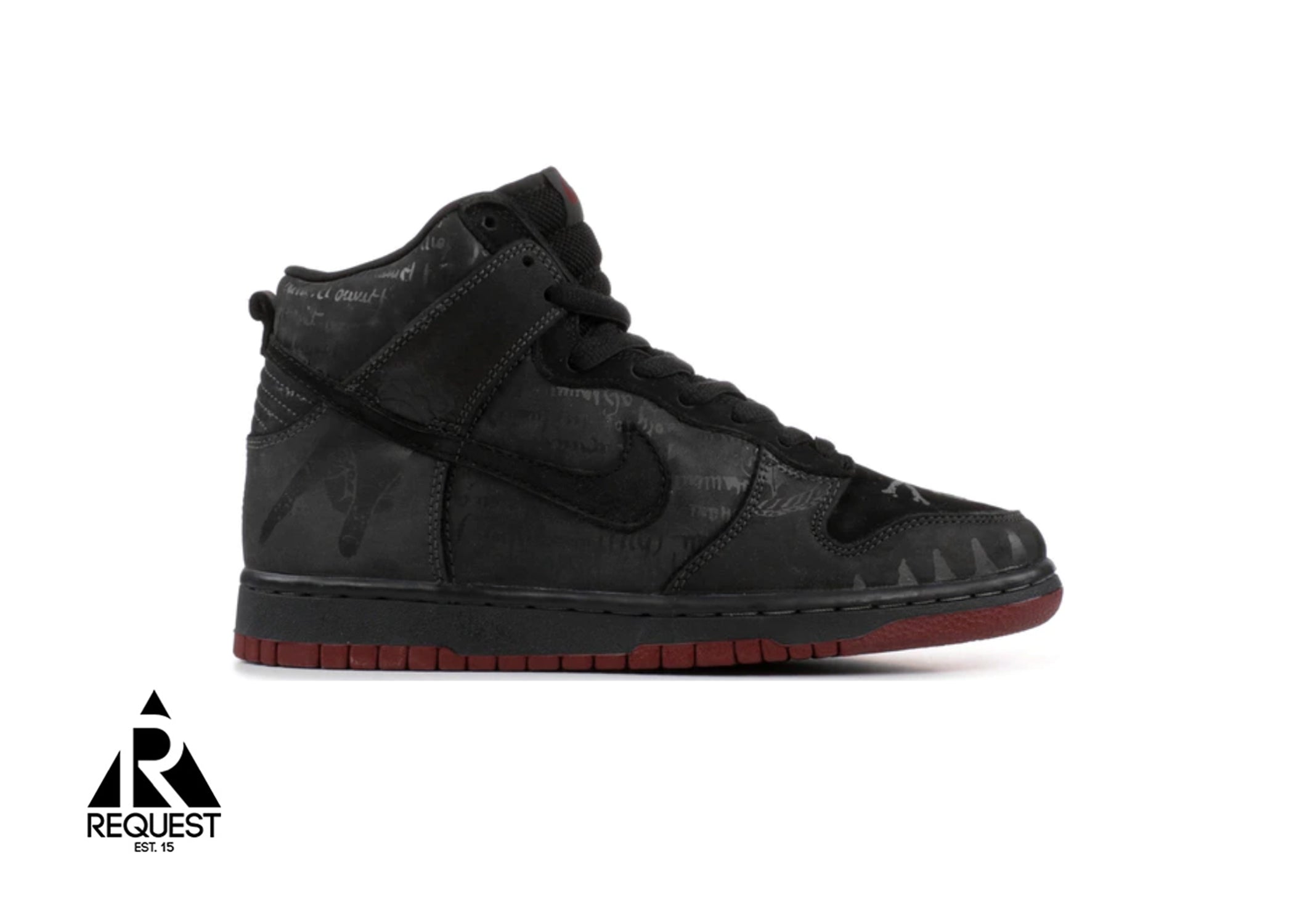 Nike SB Dunk High “Black Melvins”
