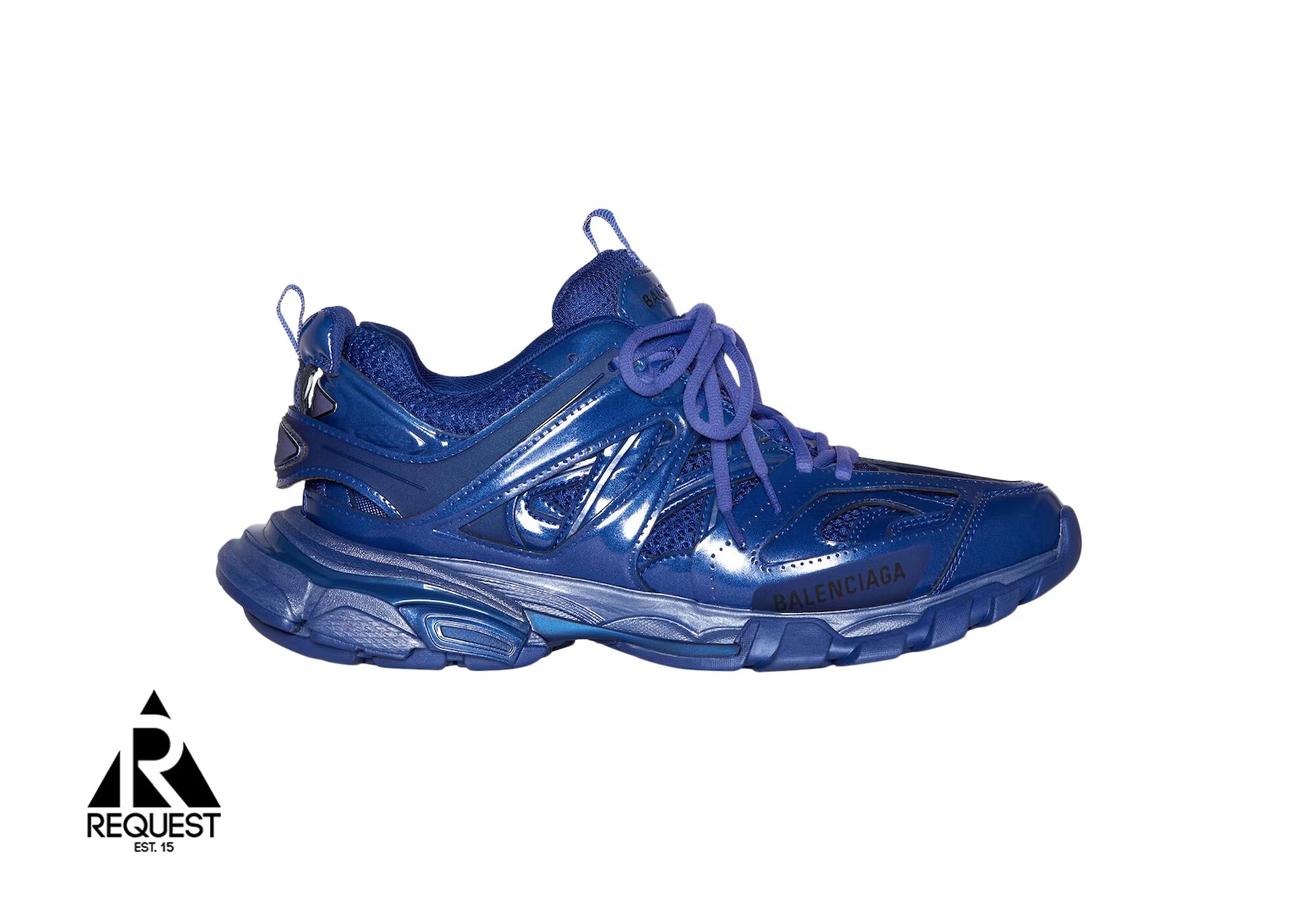 Balenciaga Track "Metallic Indigo"