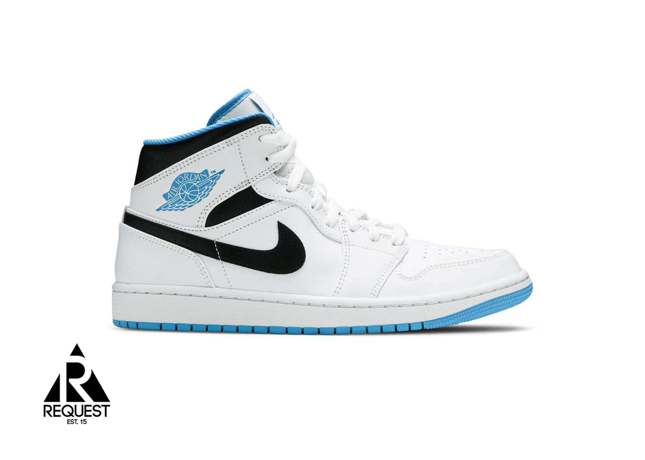 Air Jordan 1 Retro Mid “Laser Blue”