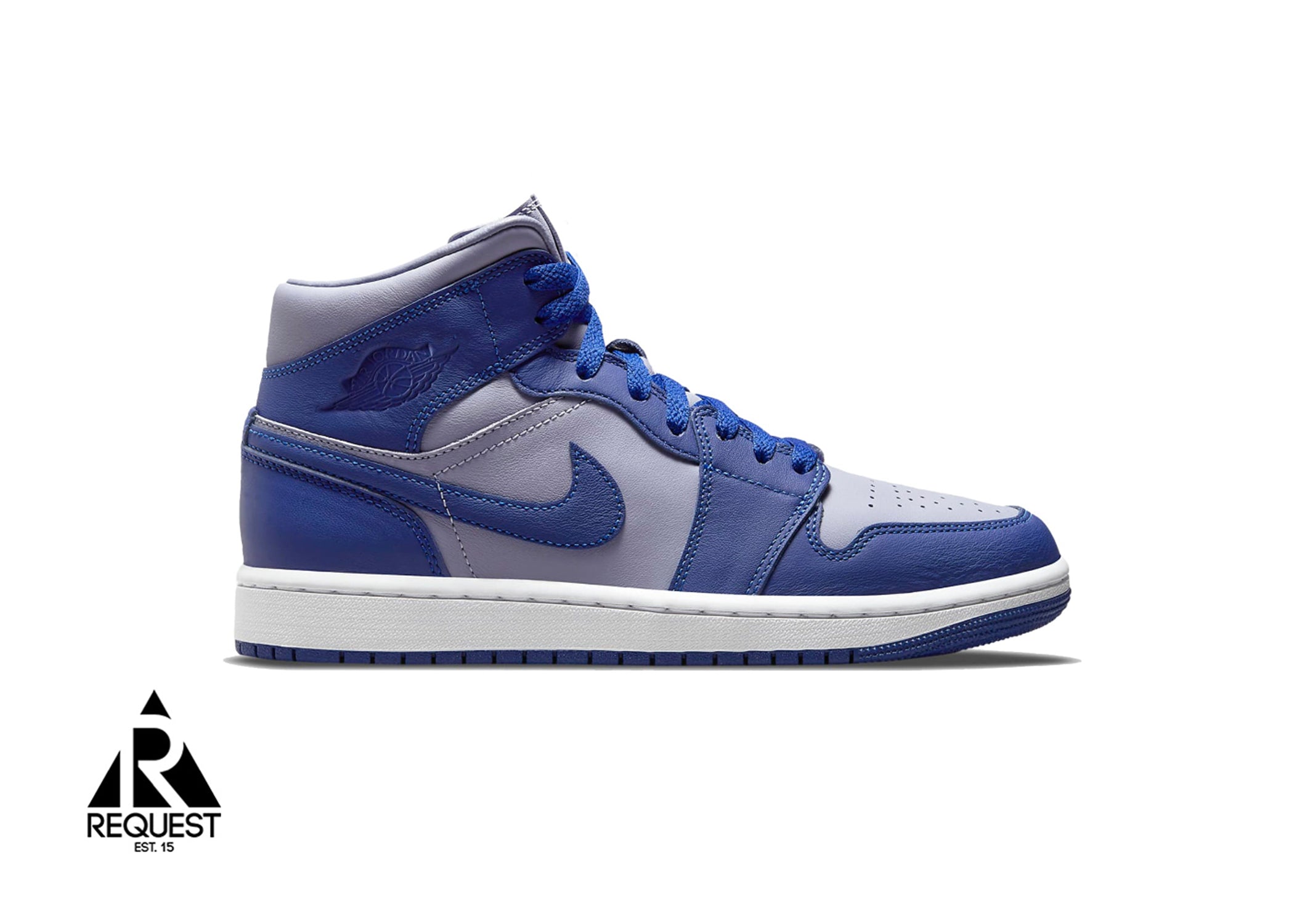 Air Jordan 1 Retro Mid “Iron Purple Deep Royal (W)”