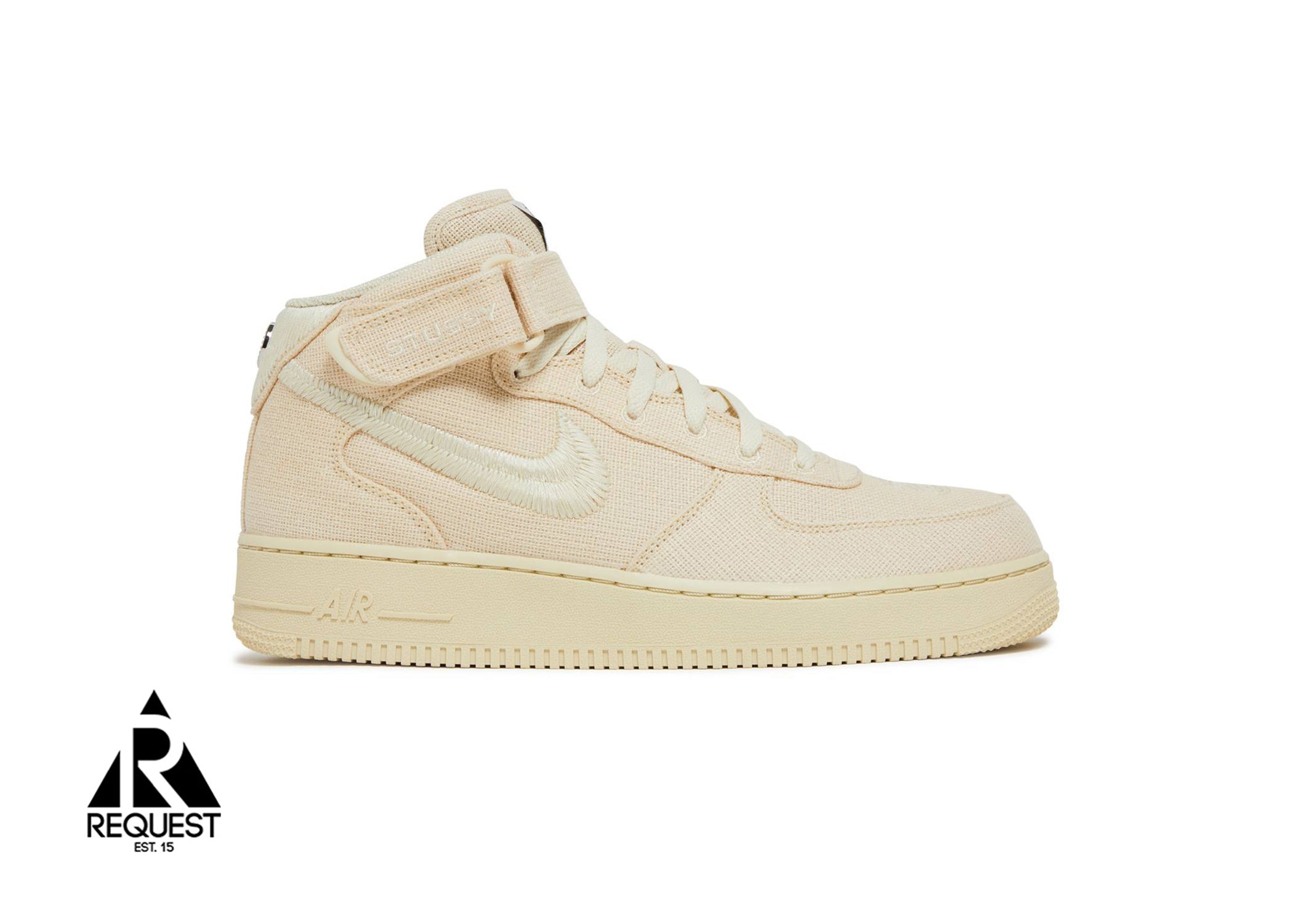 Nike Air Force 1 Mid "Stussy Hemp Fossil"