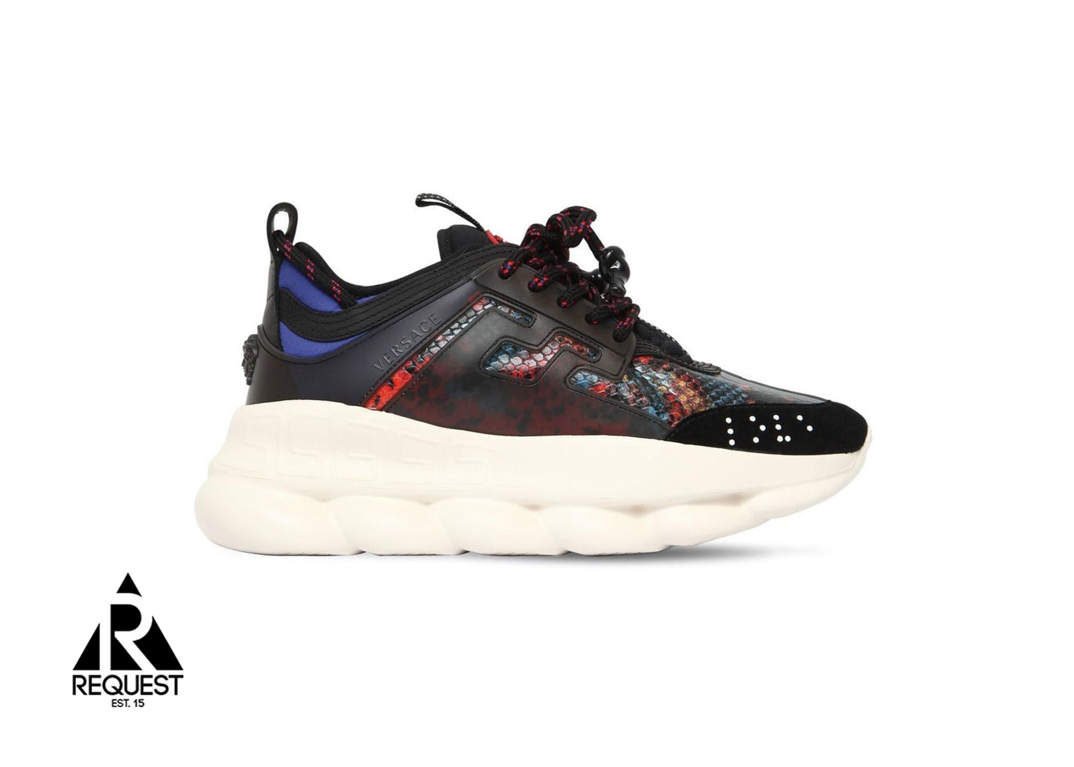 Versace Chain Reaction “Multi Color Snakeskin”