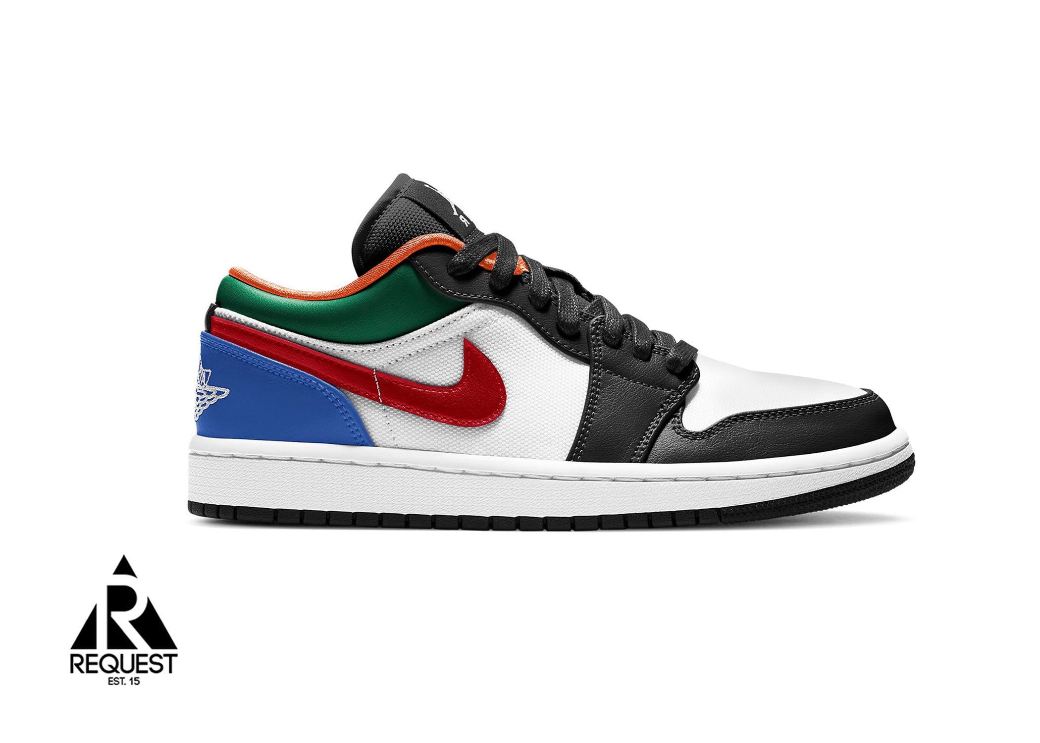 Air Jordan 1 Low Retro “Multi-Color Black Toe”