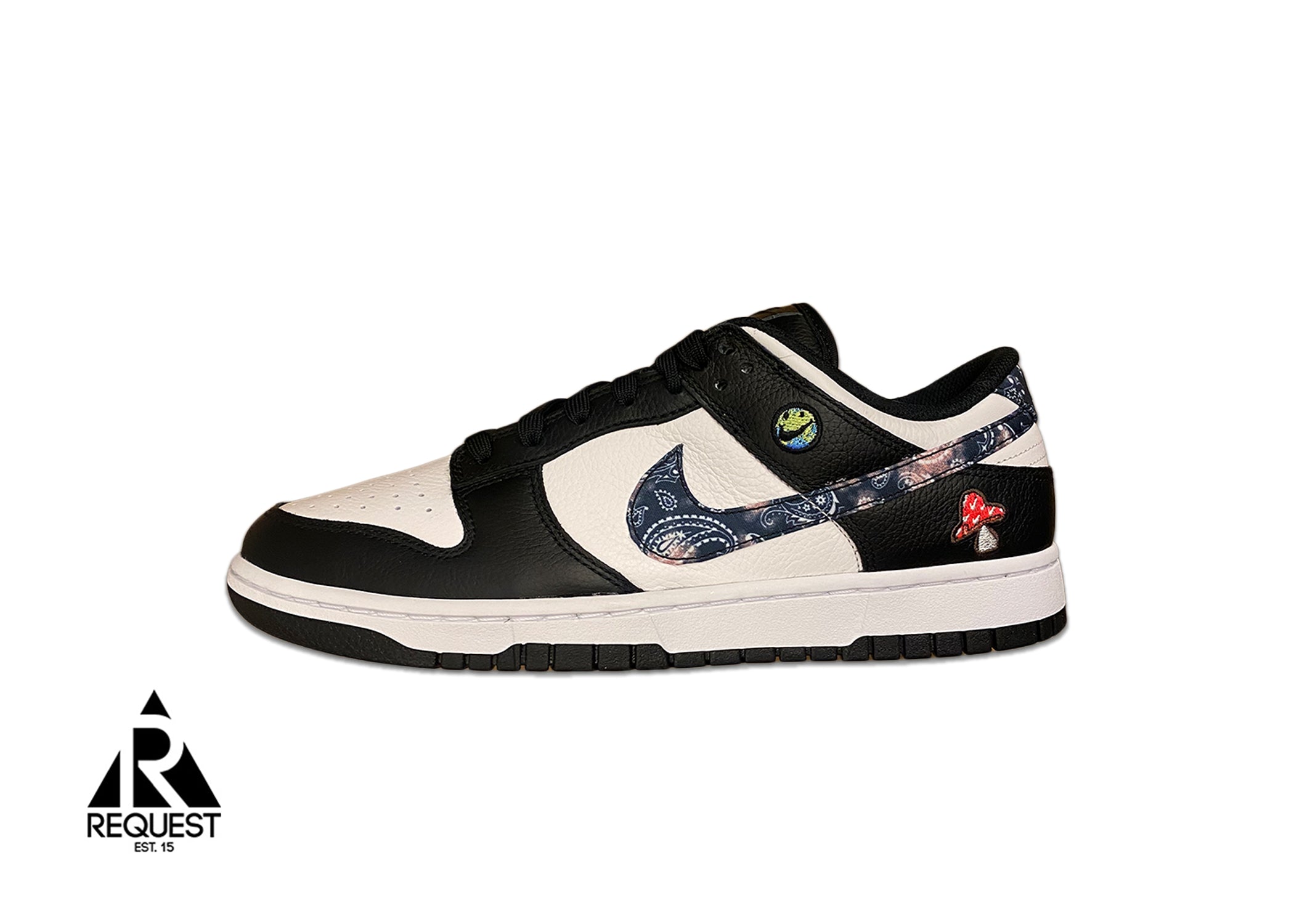 Nike ID Dunk Low "Paisley Swoosh"