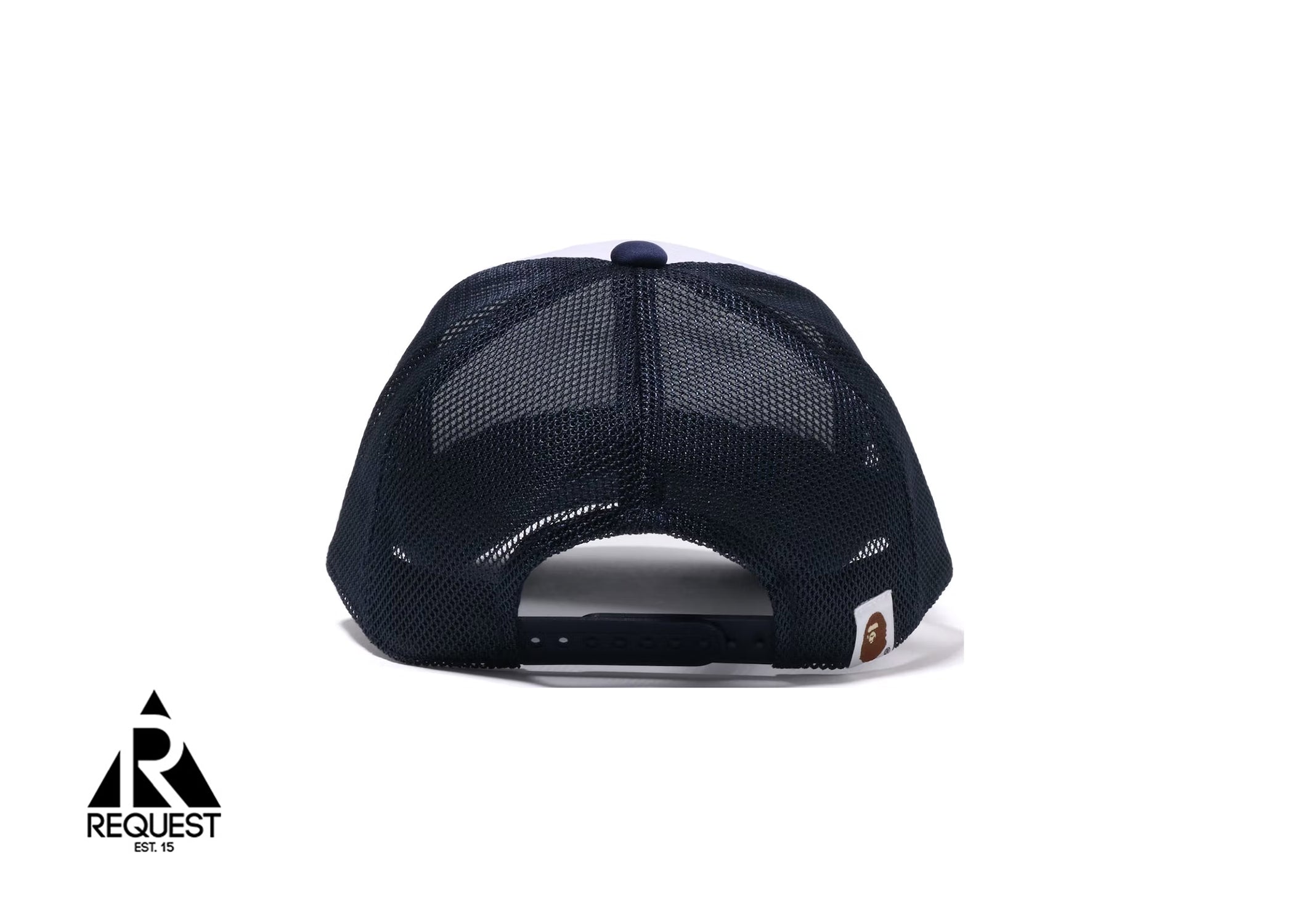 A Bathing Ape Bape Trucker Hat "Navy"