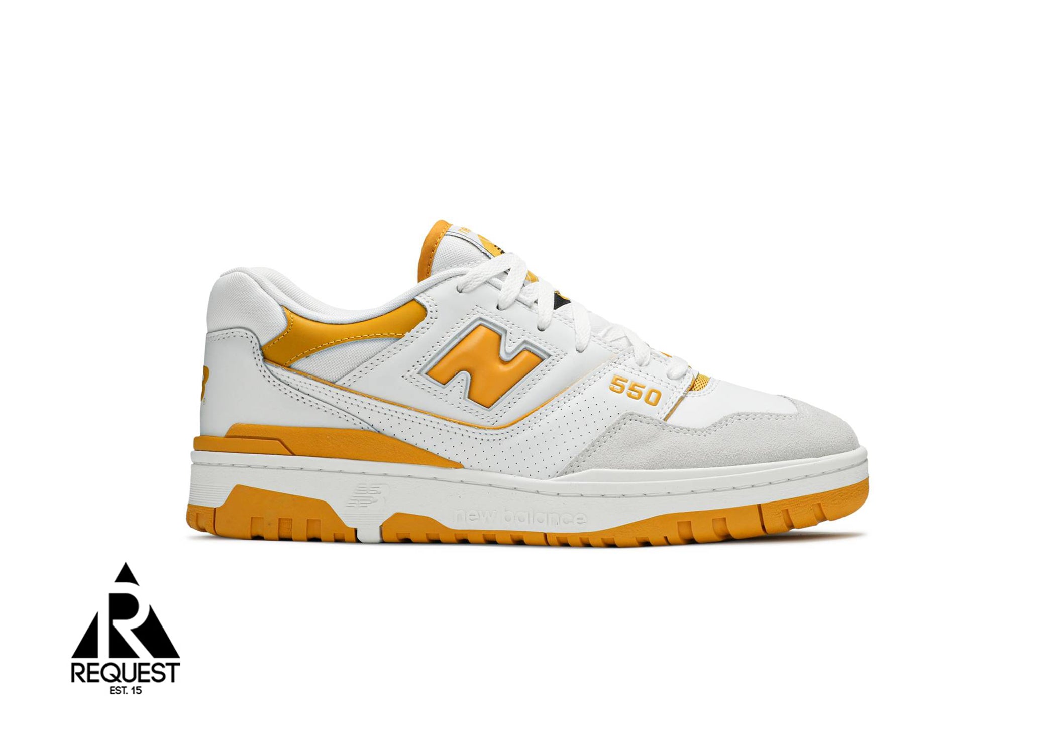 New Balance 550 "Sea Salt Varsity Gold"