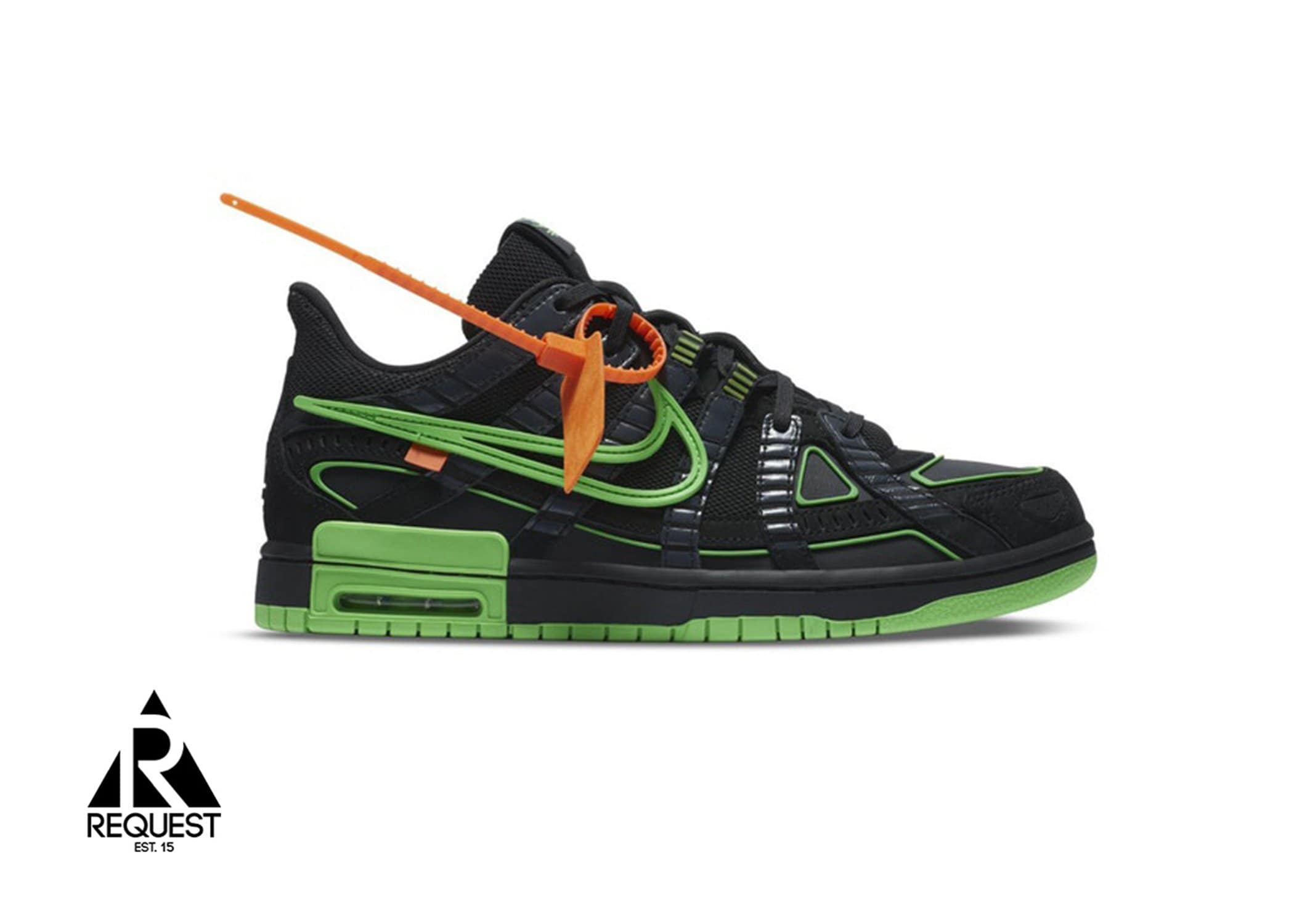 Nike Air Rubber Dunk Off White “Green Strike”