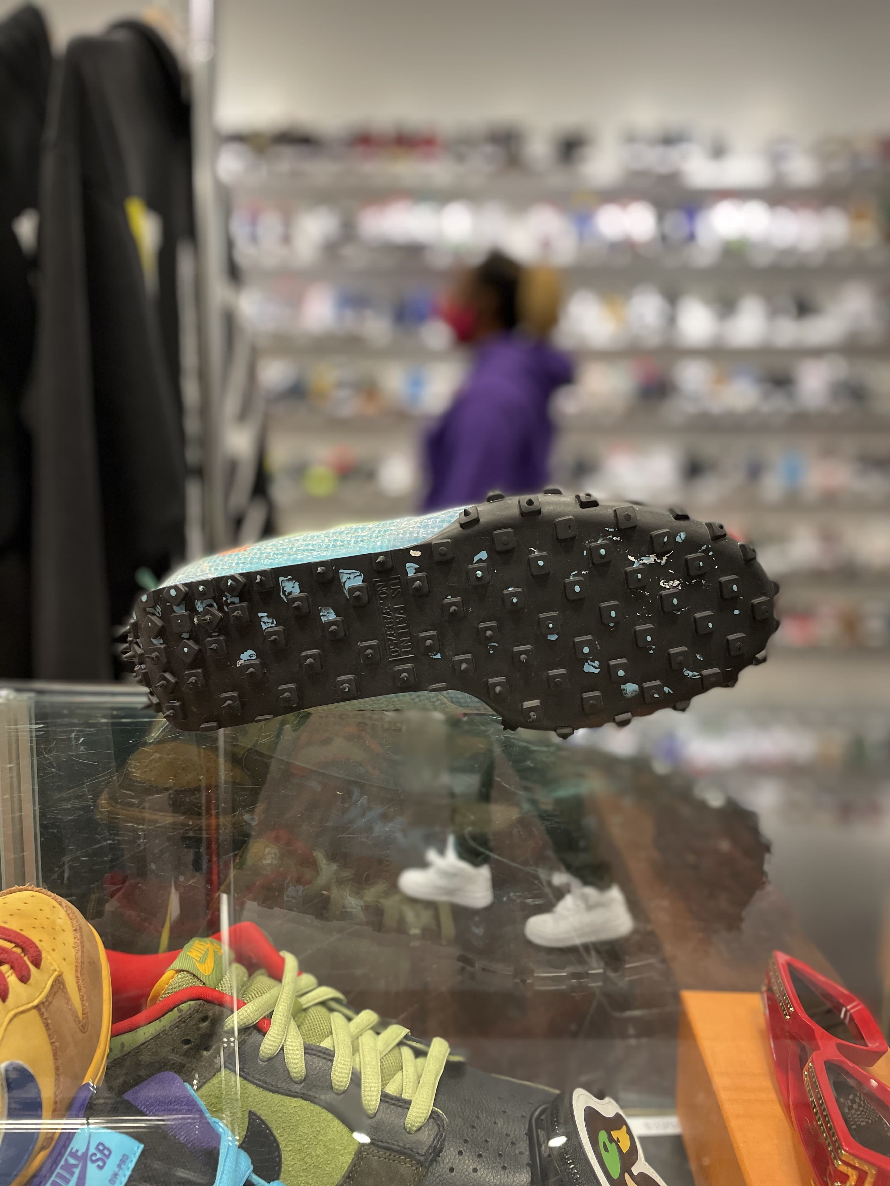 Nike Waffle Racer Off White “Vivid Sky” (W)