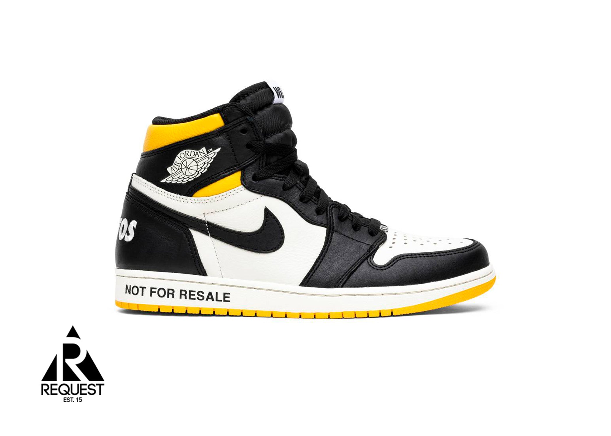 Air Jordan 1 Retro Not For Resale “Yellow”