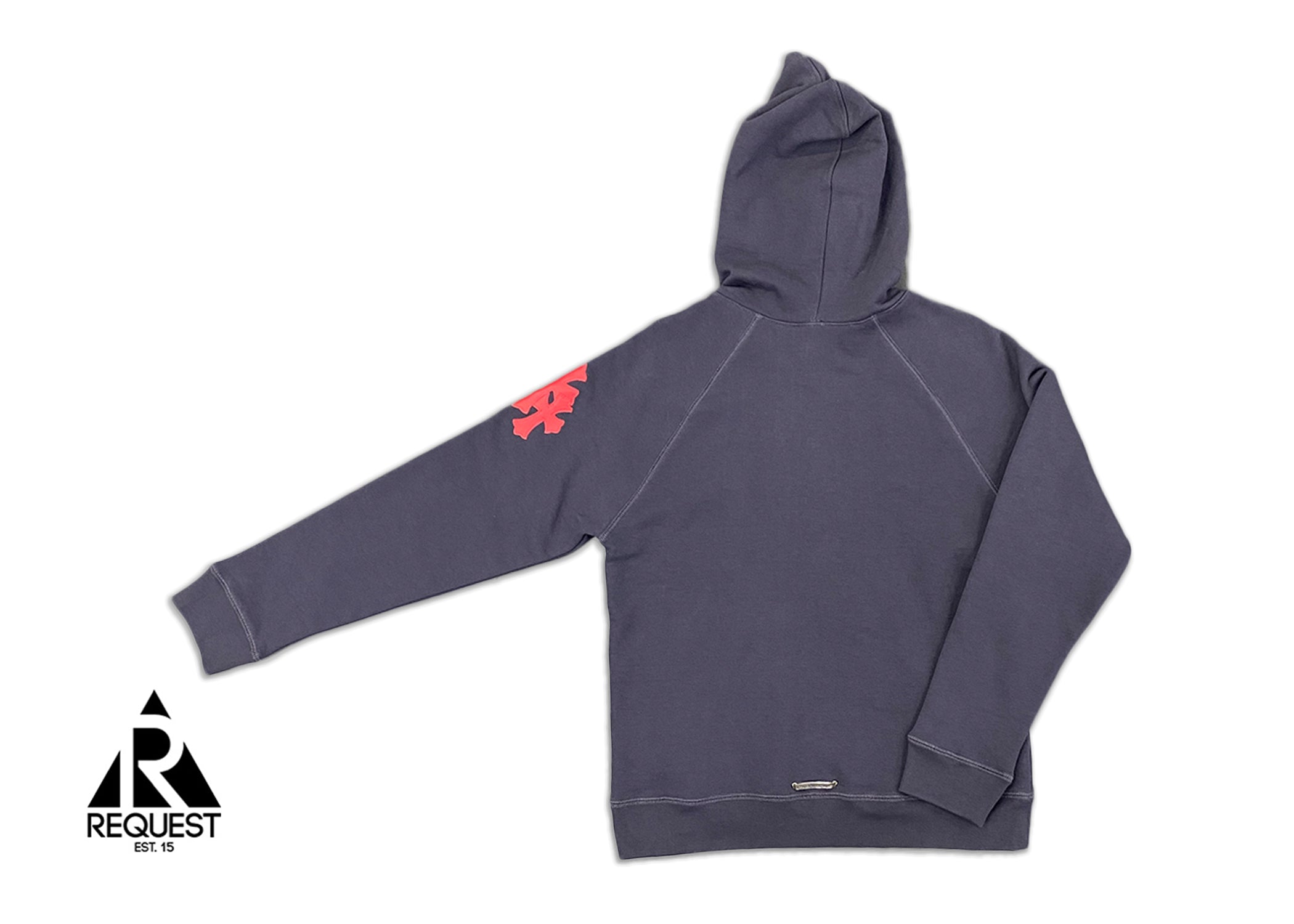 Chrome Hearts Cross Patch Hoodie "Navy Red"