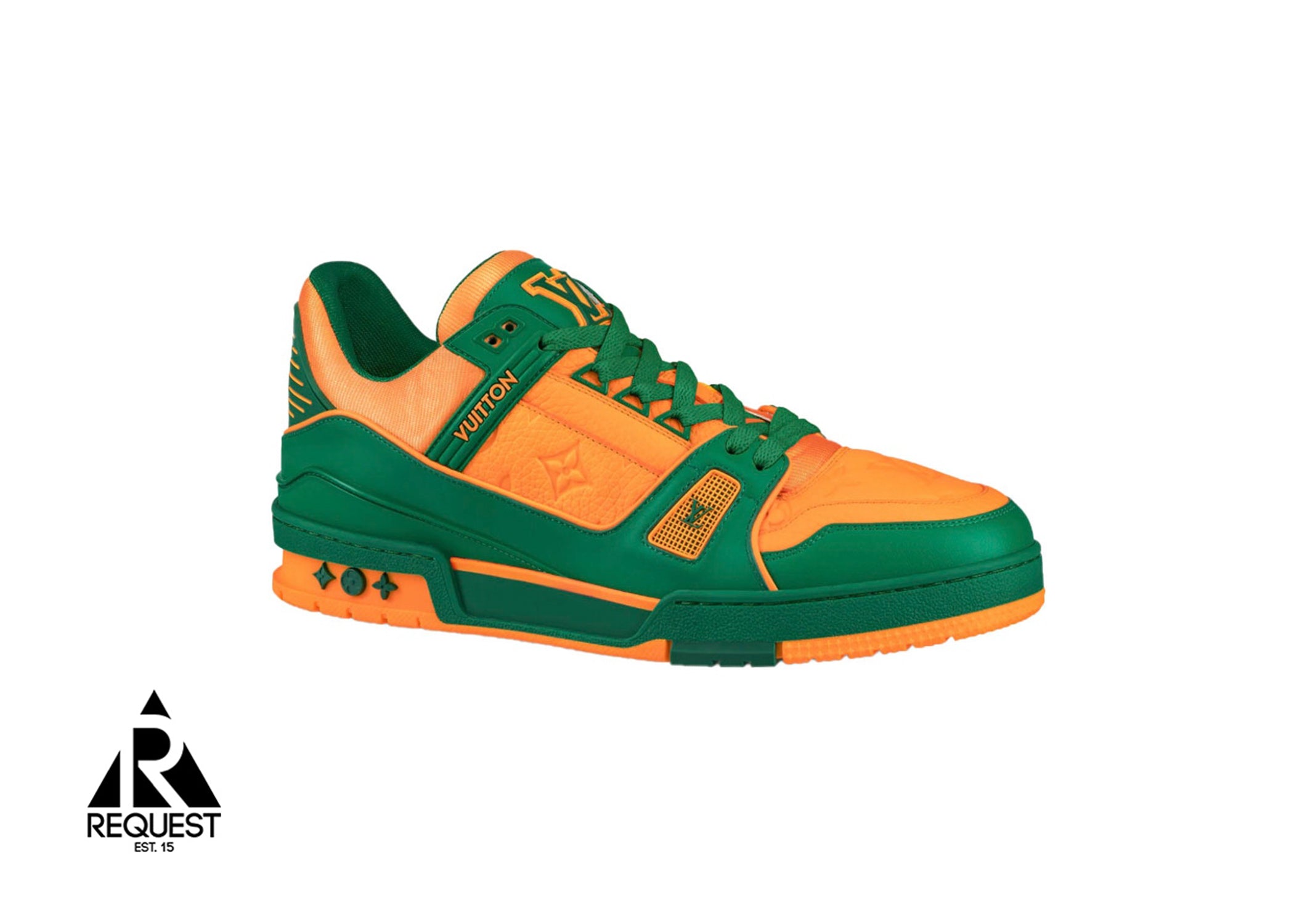 Louis Vuitton LV Trainer Sneaker Green. Size 14.0