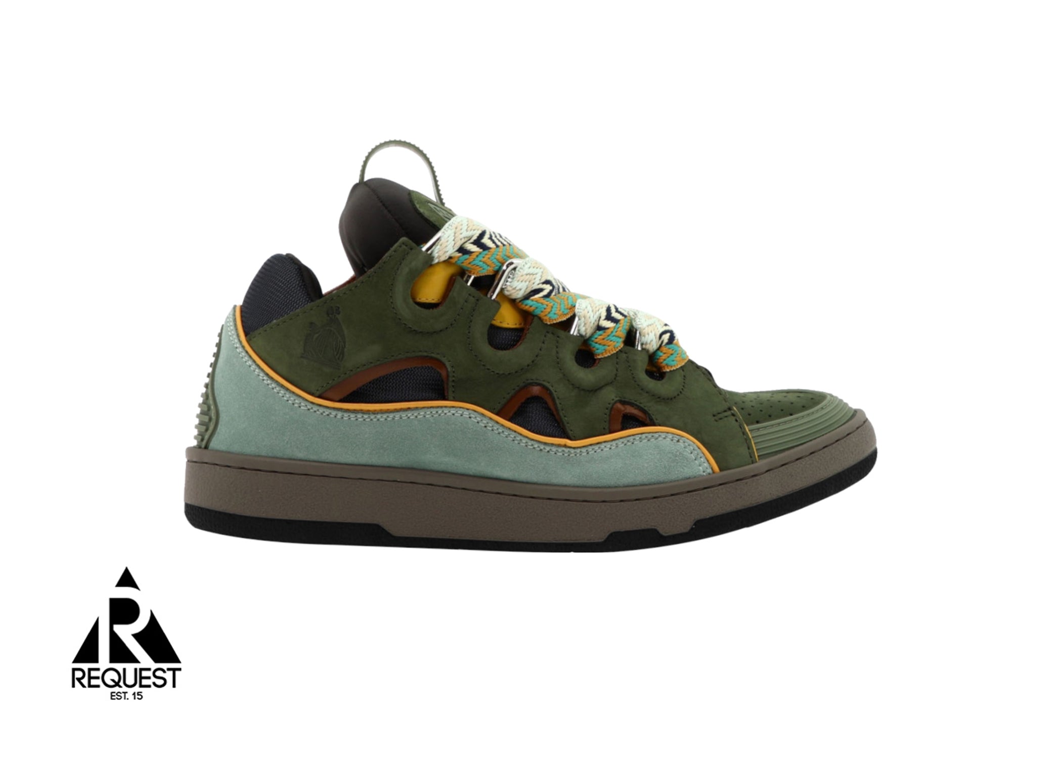 Lanvin Curb "Olive Mint"