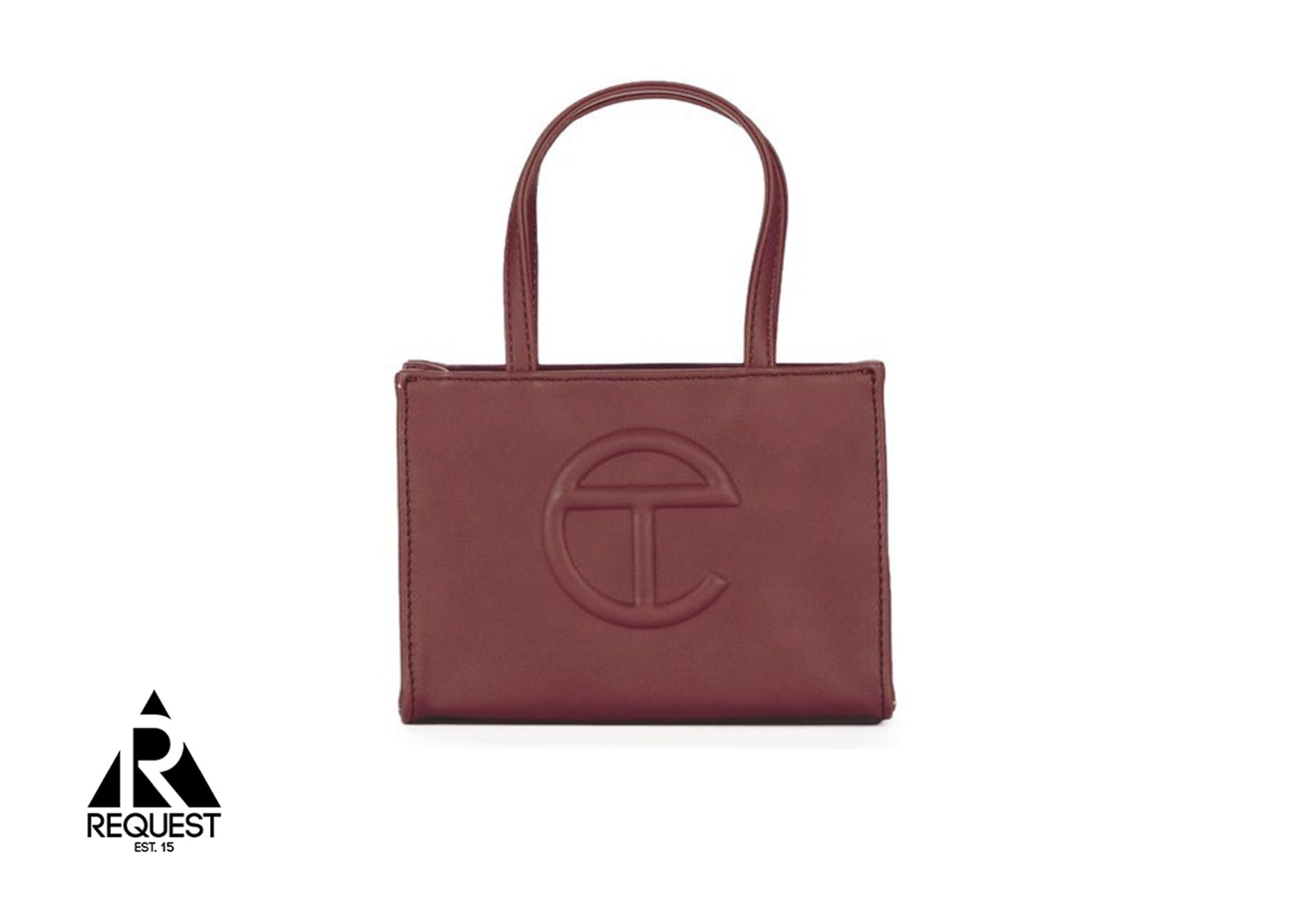 Burgundy telfar online bag