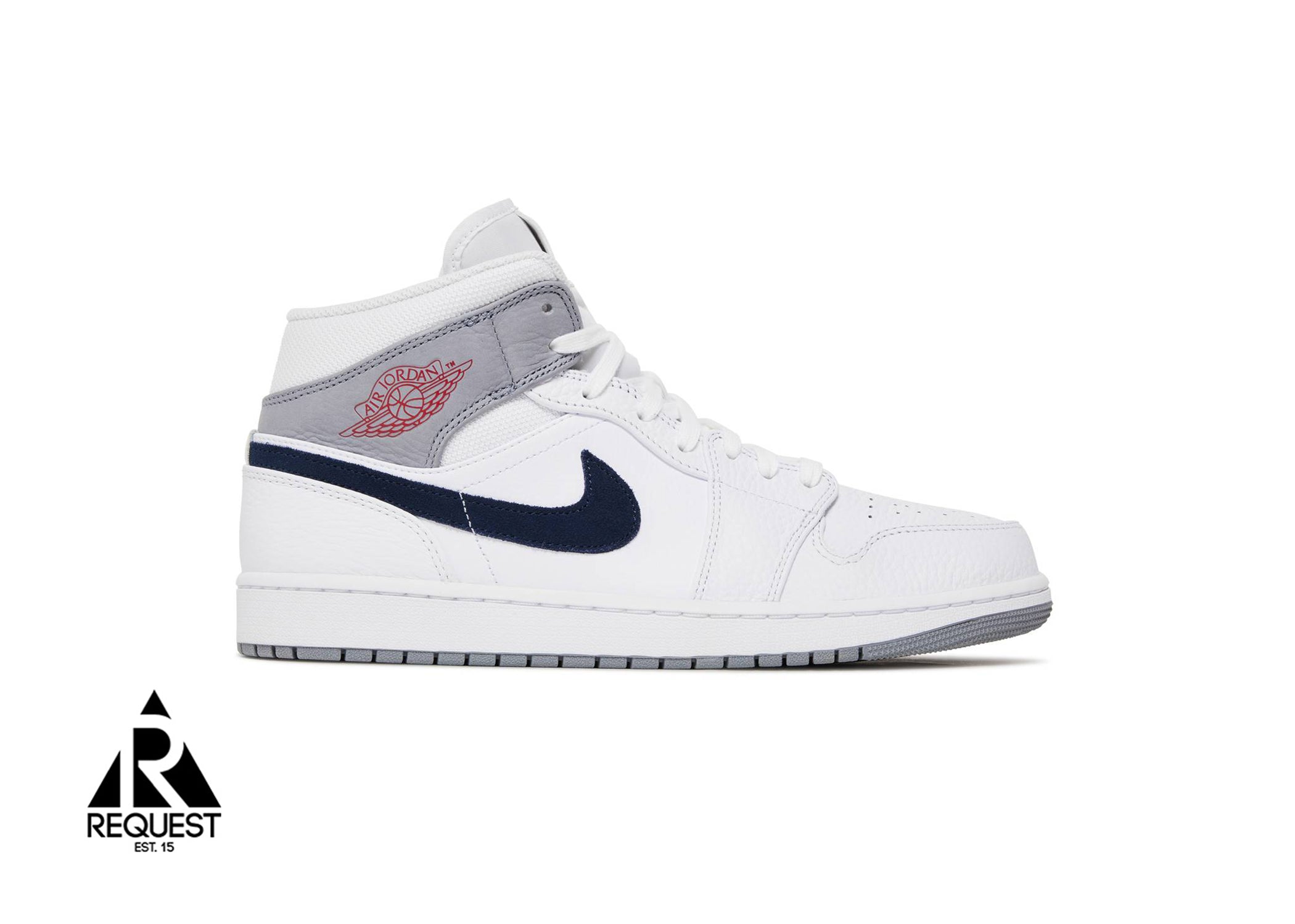 Air Jordan 1 Retro Mid “Paris White”