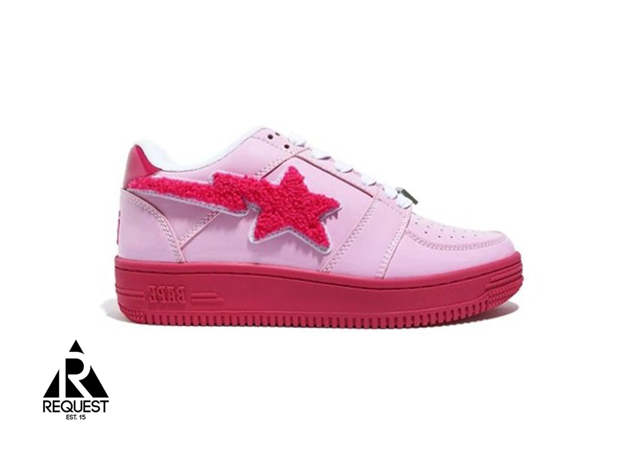 Bapesta Low “Pink Patch”