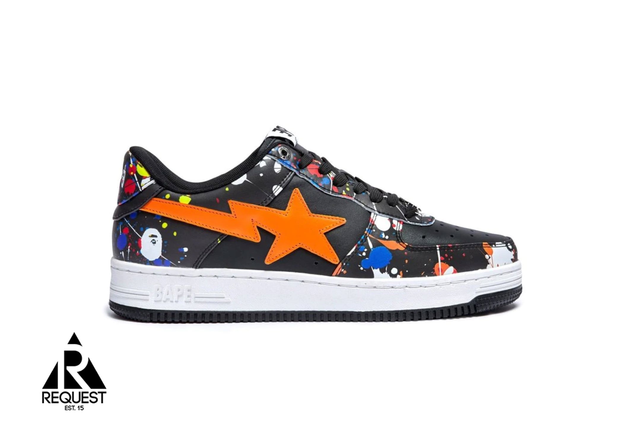 A Bathing Ape Bape Sta "Paint Black"