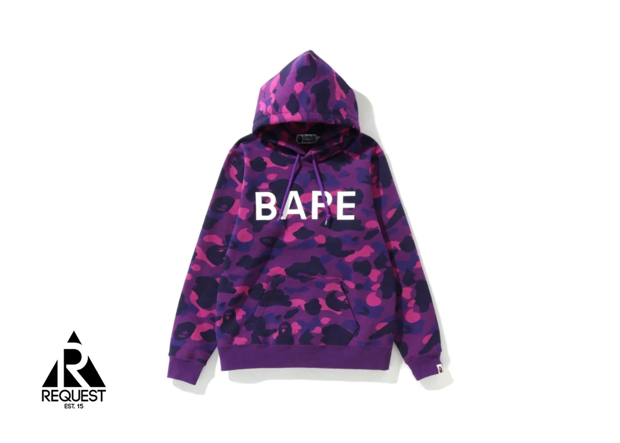Bape All Over Camo Hoodie "Purple"