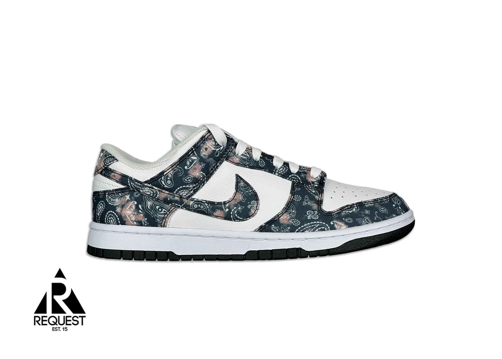 Nike ID Dunk Low "Paisley Black Bottom"