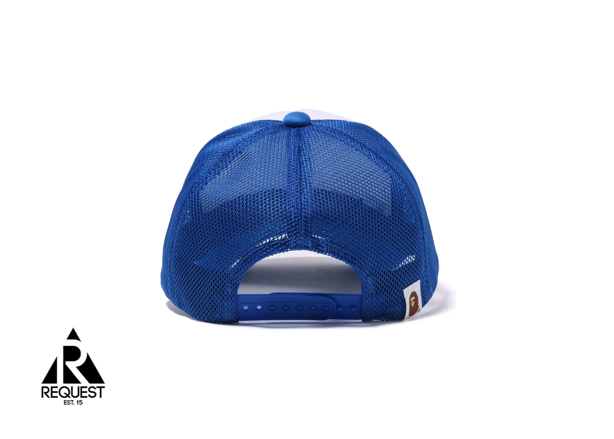 A Bathing Ape Bape Trucker Hat "Royal"