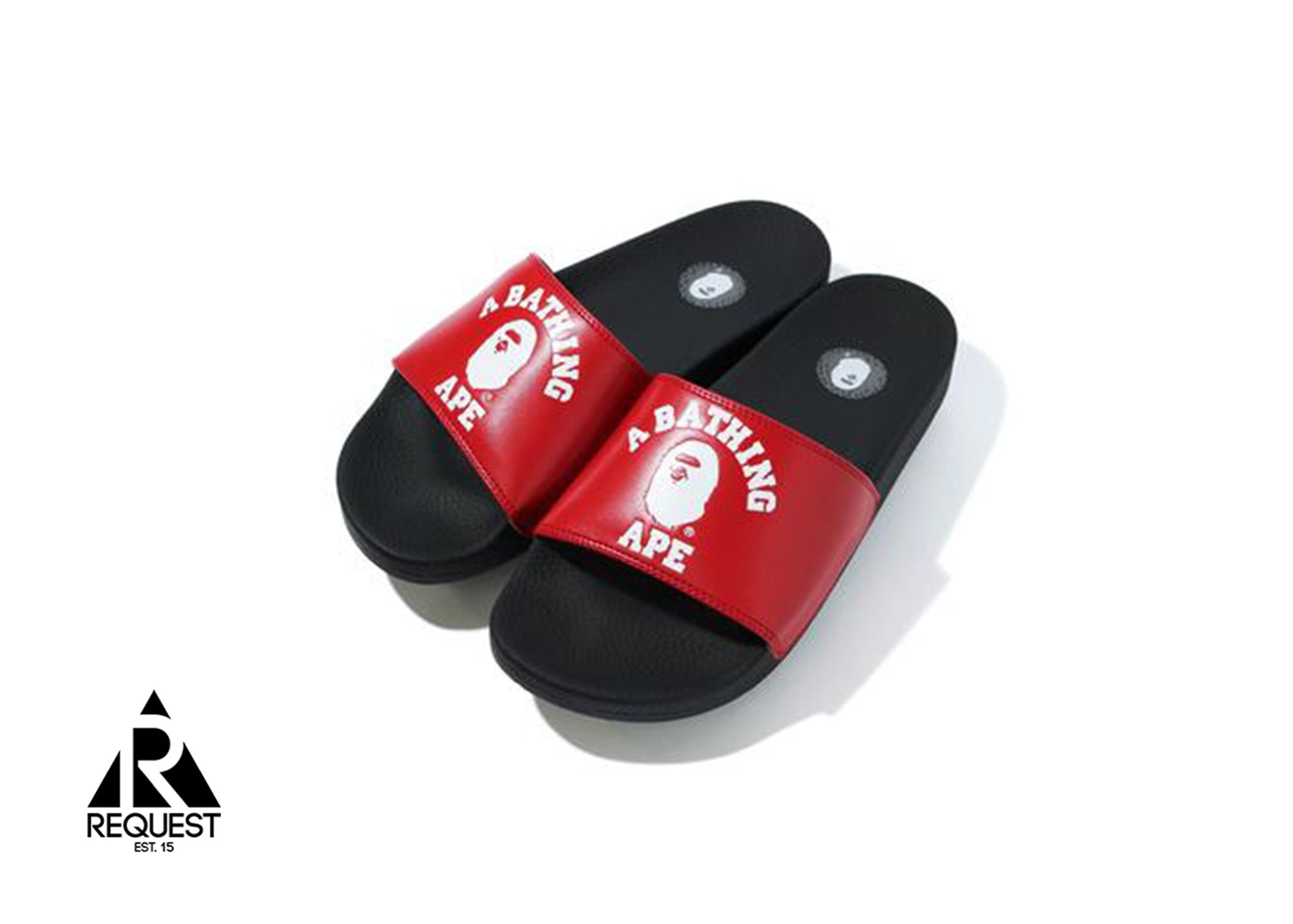 A Bathing Ape Slides “Red”