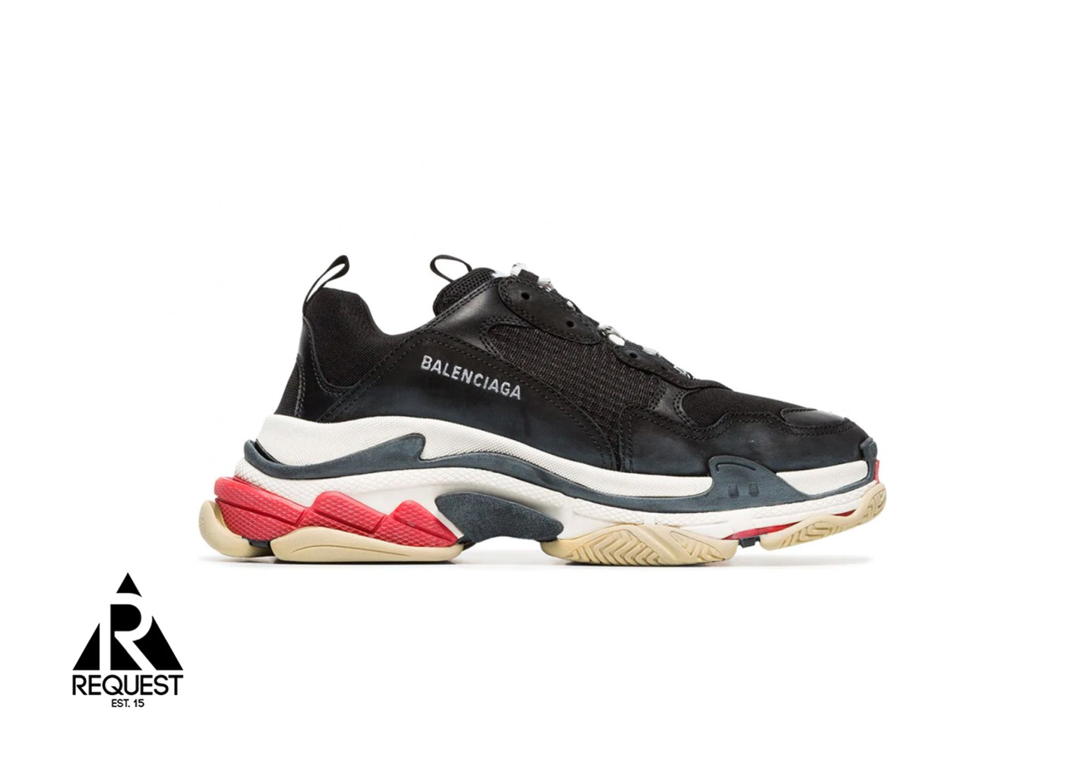 Balenciaga Triple S “Black White Red”
