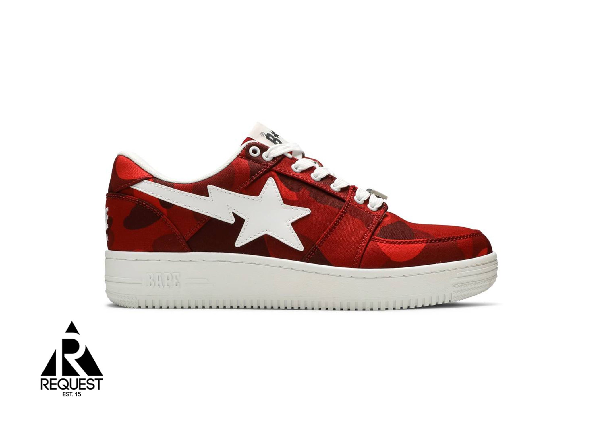 Bapesta Low “M2 Red Camo”