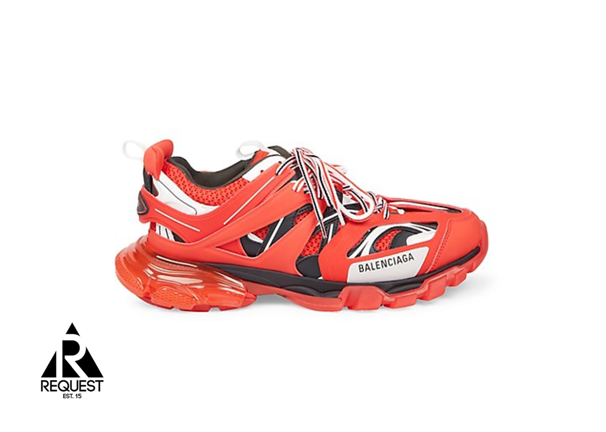 Balenciaga Track “Red Clear Sole”