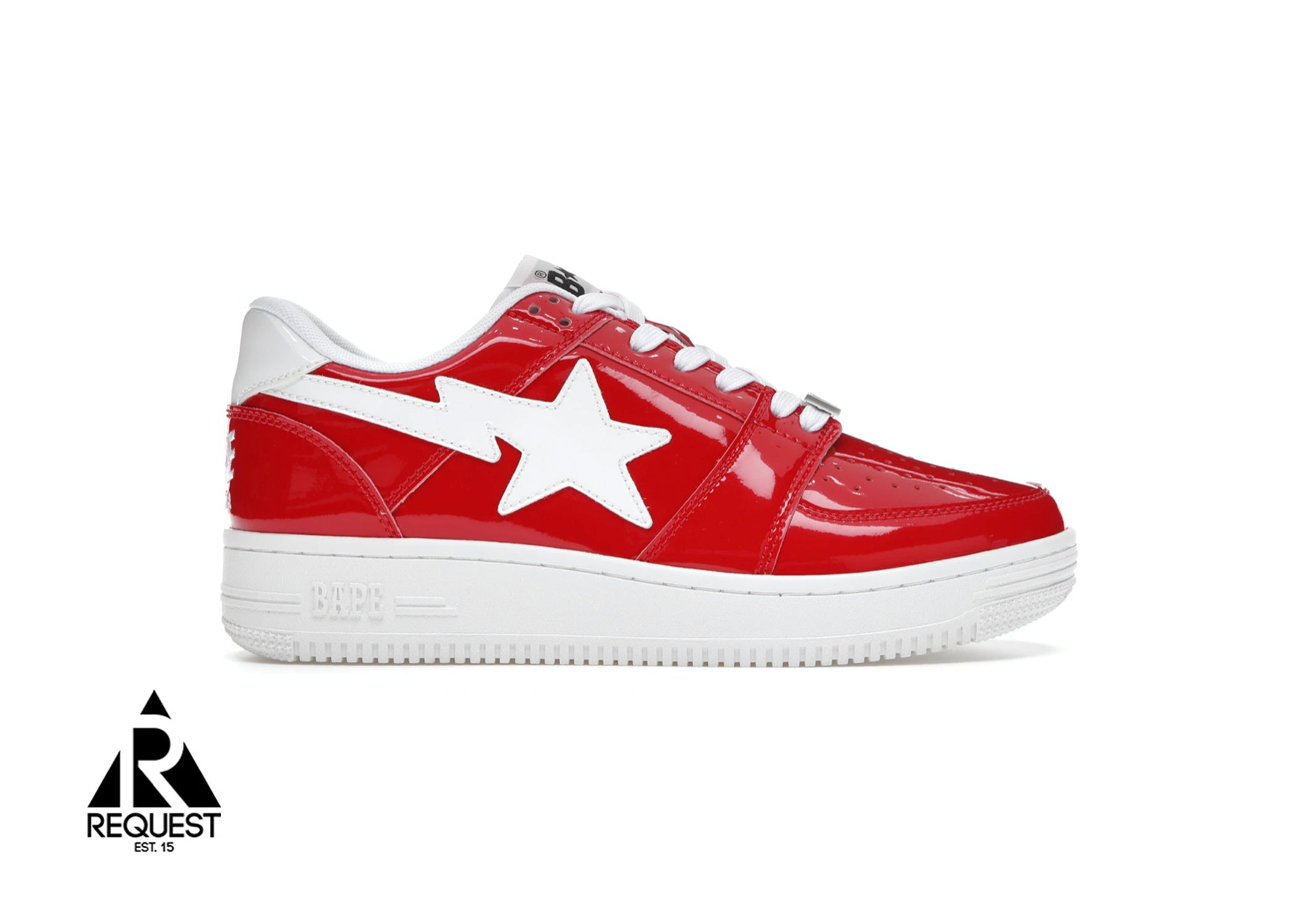 Bapesta Low “Red Patent”