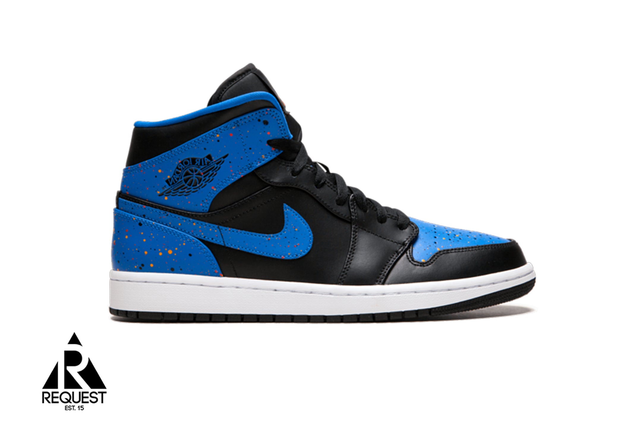 Air Jordan 1 Retro Mid “Royal Splatter”