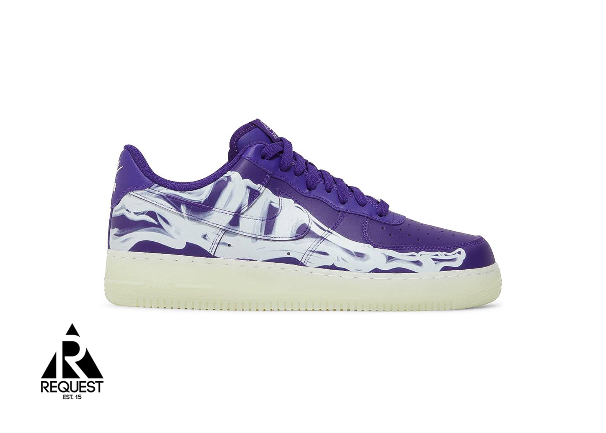 Nike Air Force 1 Low "Purple Skeleton"