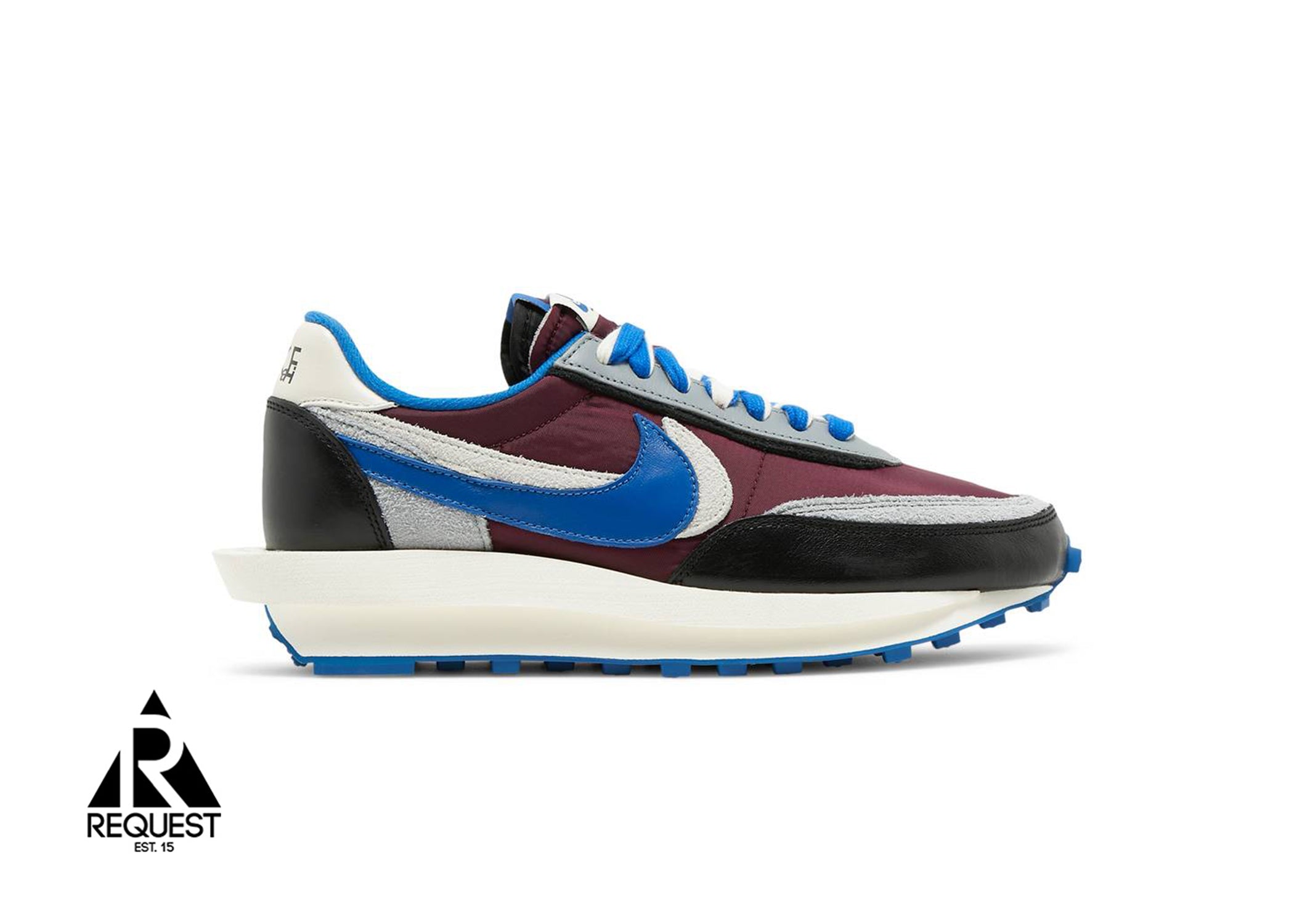Nike Sacai x Undercover x LDWaffle 'Night Maroon Team Royal'