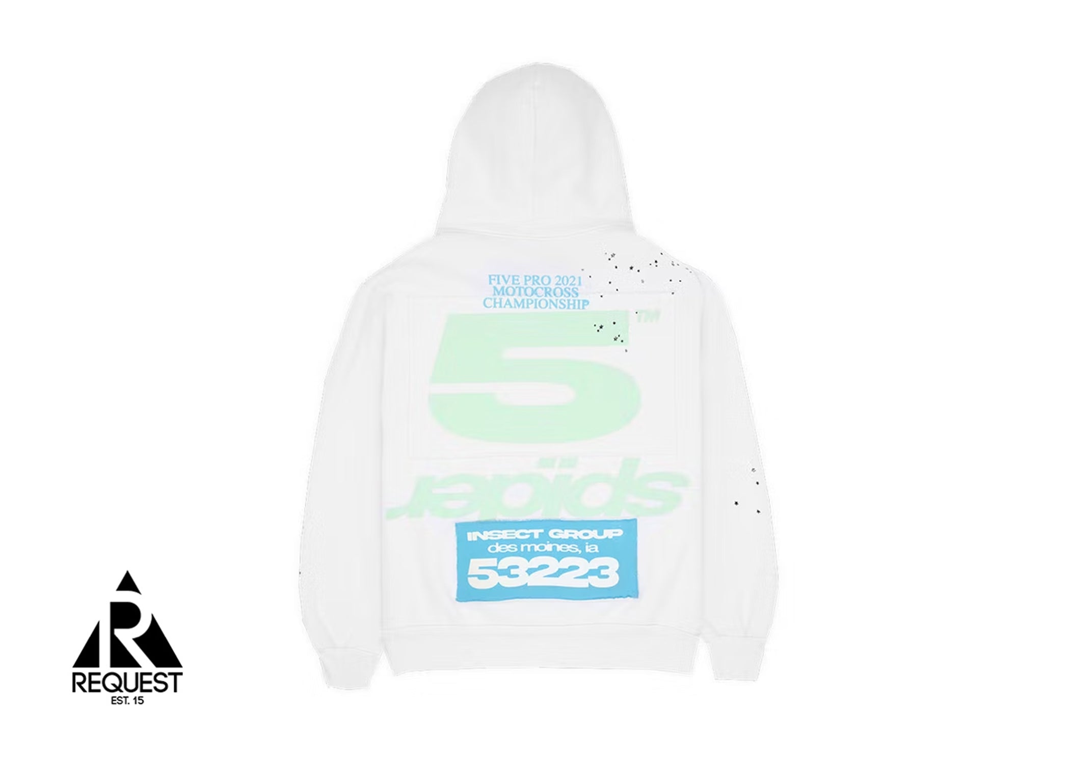 Sp5der Sweatshirt “Egg Shell”